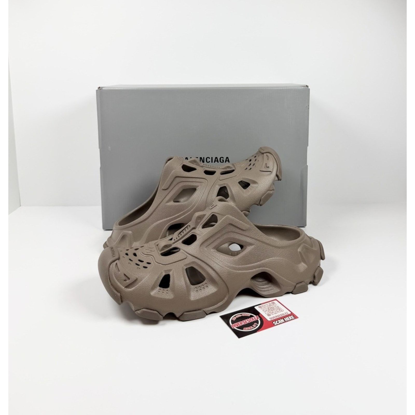 Balenciaga Sz43 2023 Limited Wood Technoclog Clog | Grailed