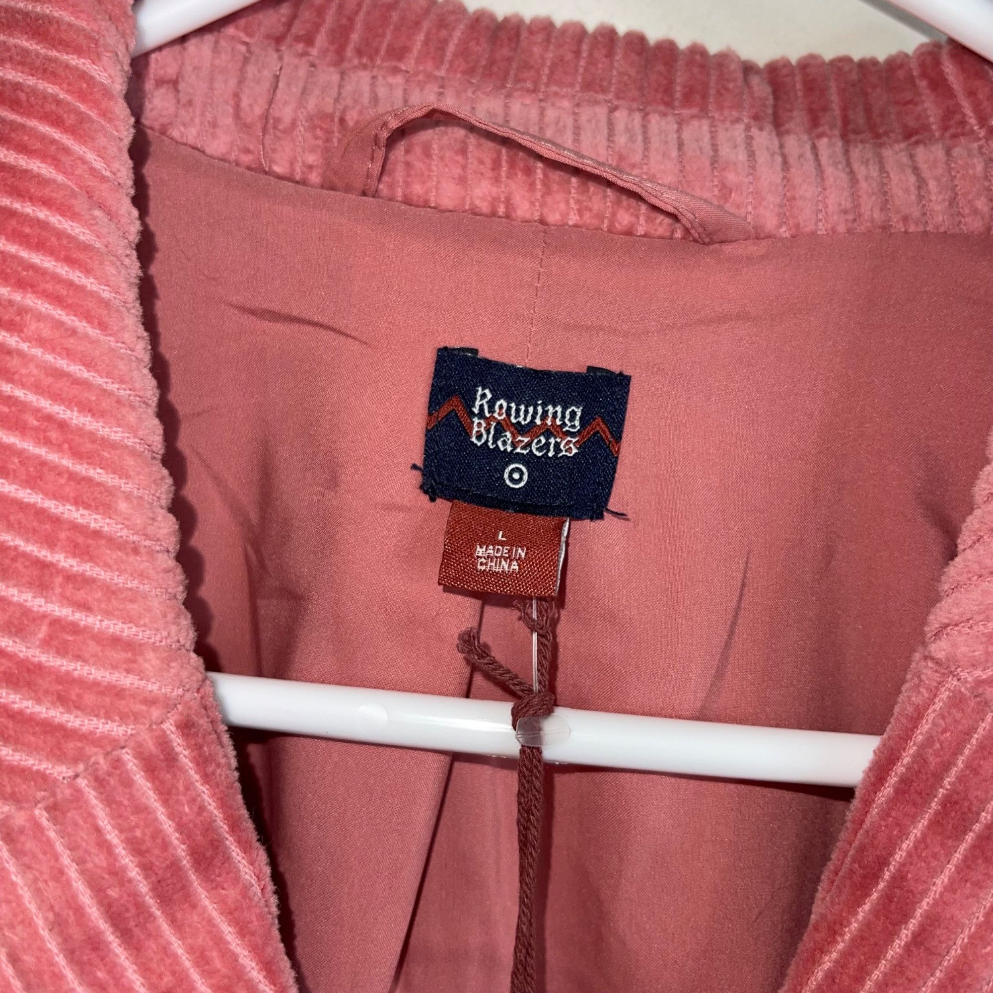 Other Target Rowing Womens Jacket Blazer Size Large Pink Size L / US 10 / IT 46 - 3 Thumbnail