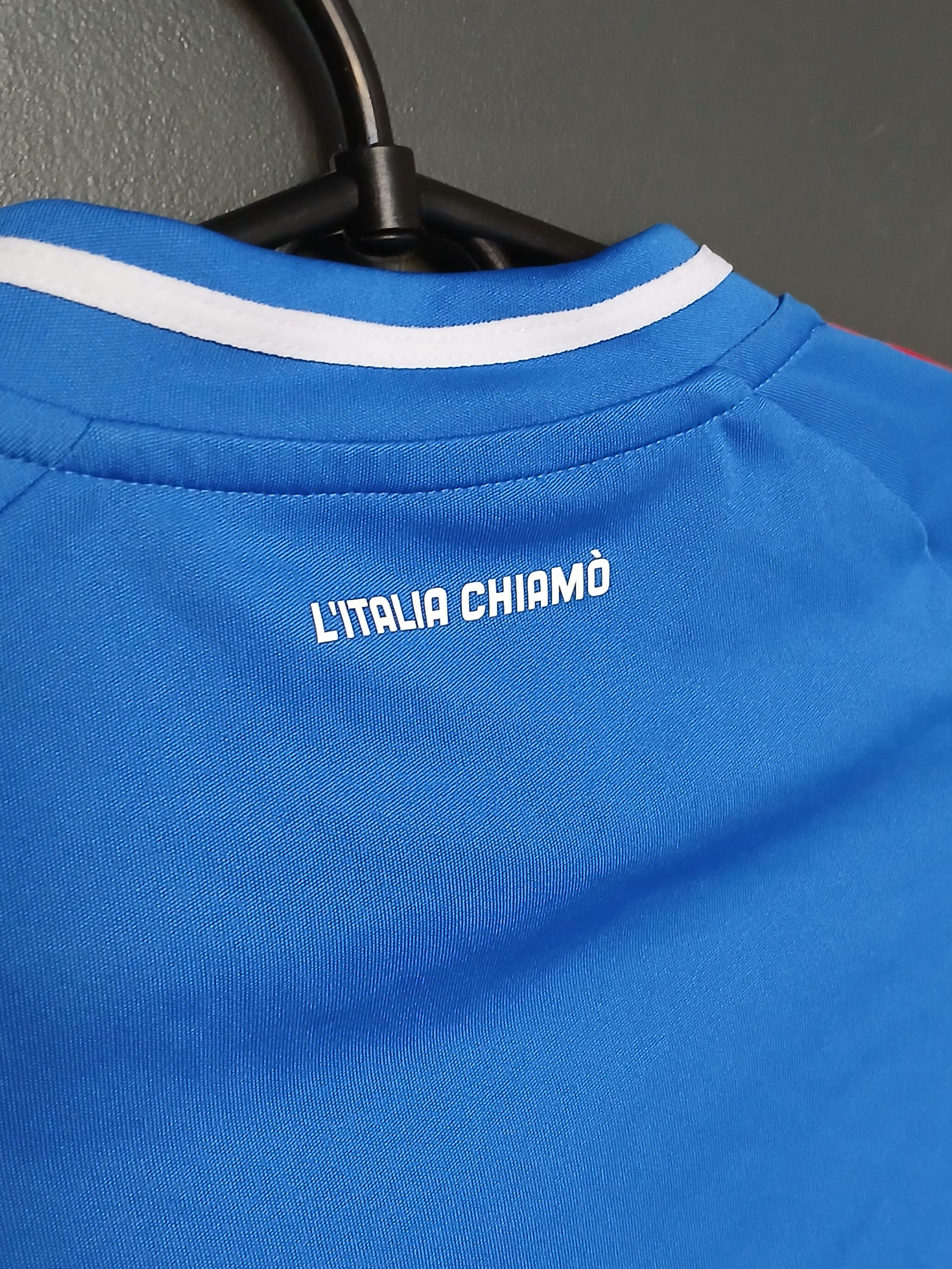 Adidas KIDS Italy National Team 24/25 Home Football Jersey T-Shirt Size US XXS / EU 40 - 4 Thumbnail