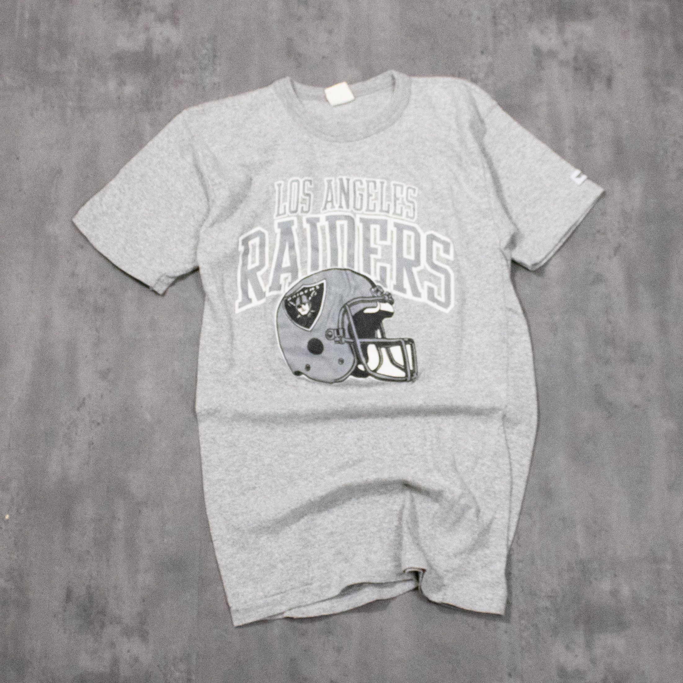 NFL × Vintage Vintage 1980's Los Angeles Raiders Single Stitch T-Shirt Size US S / EU 44-46 / 1 - 3 Thumbnail