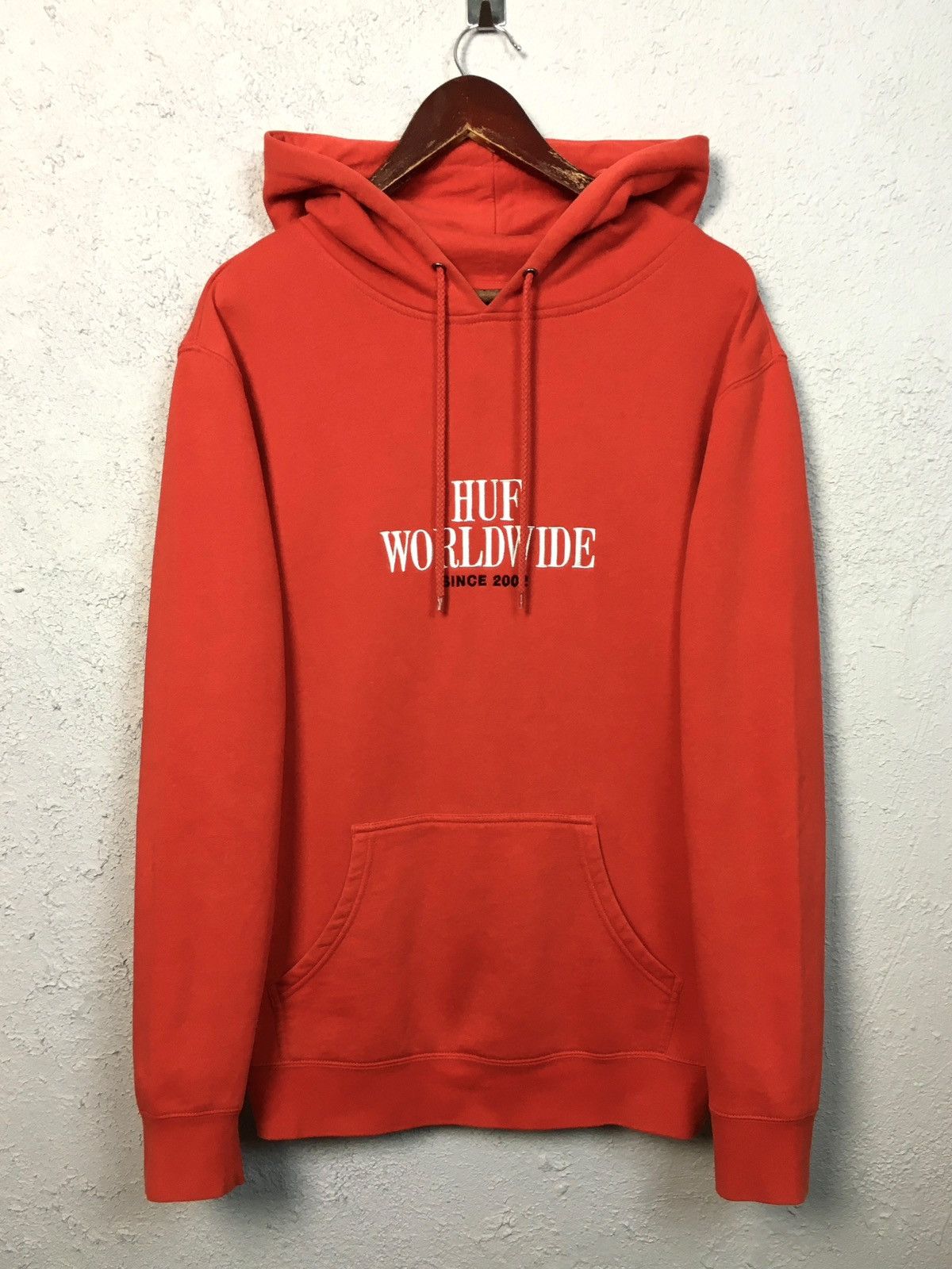 Huf hoodie HUF Worldwide Since 2002 Sweatshirt vintage y2k skate Size US L / EU 52-54 / 3 - 1 Thumbnail