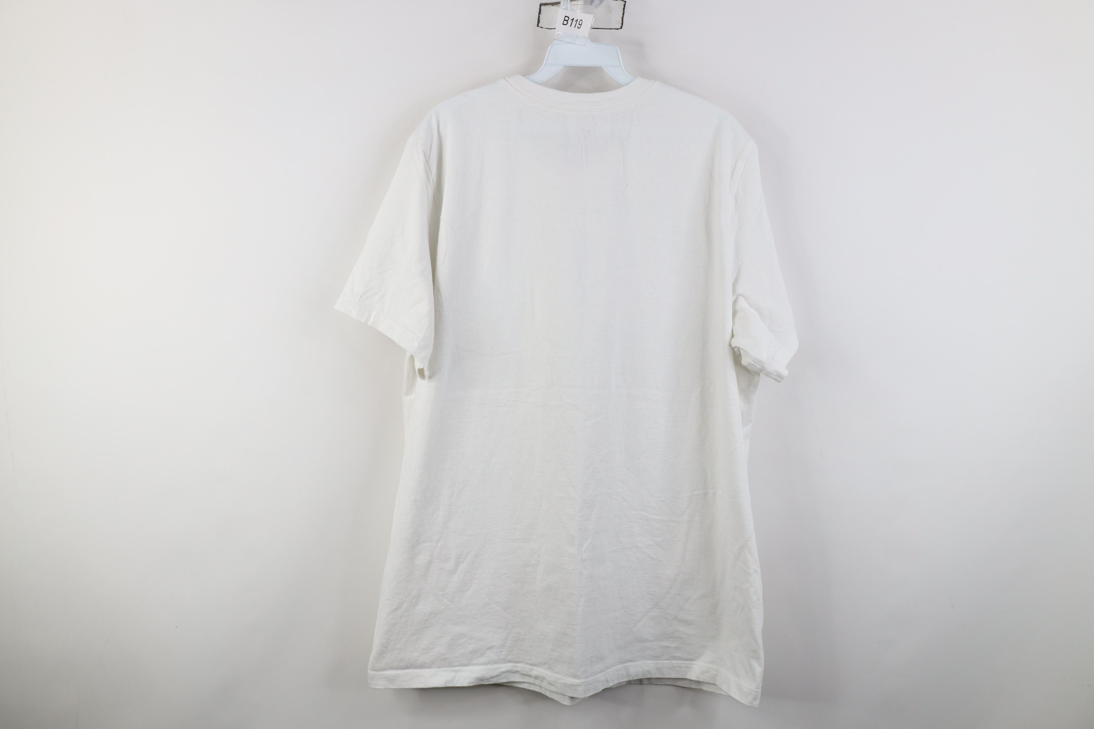 Nike Vintage Y2K Nike Center Swoosh Duke University T-Shirt White Size US XL / EU 56 / 4 - 10 Thumbnail
