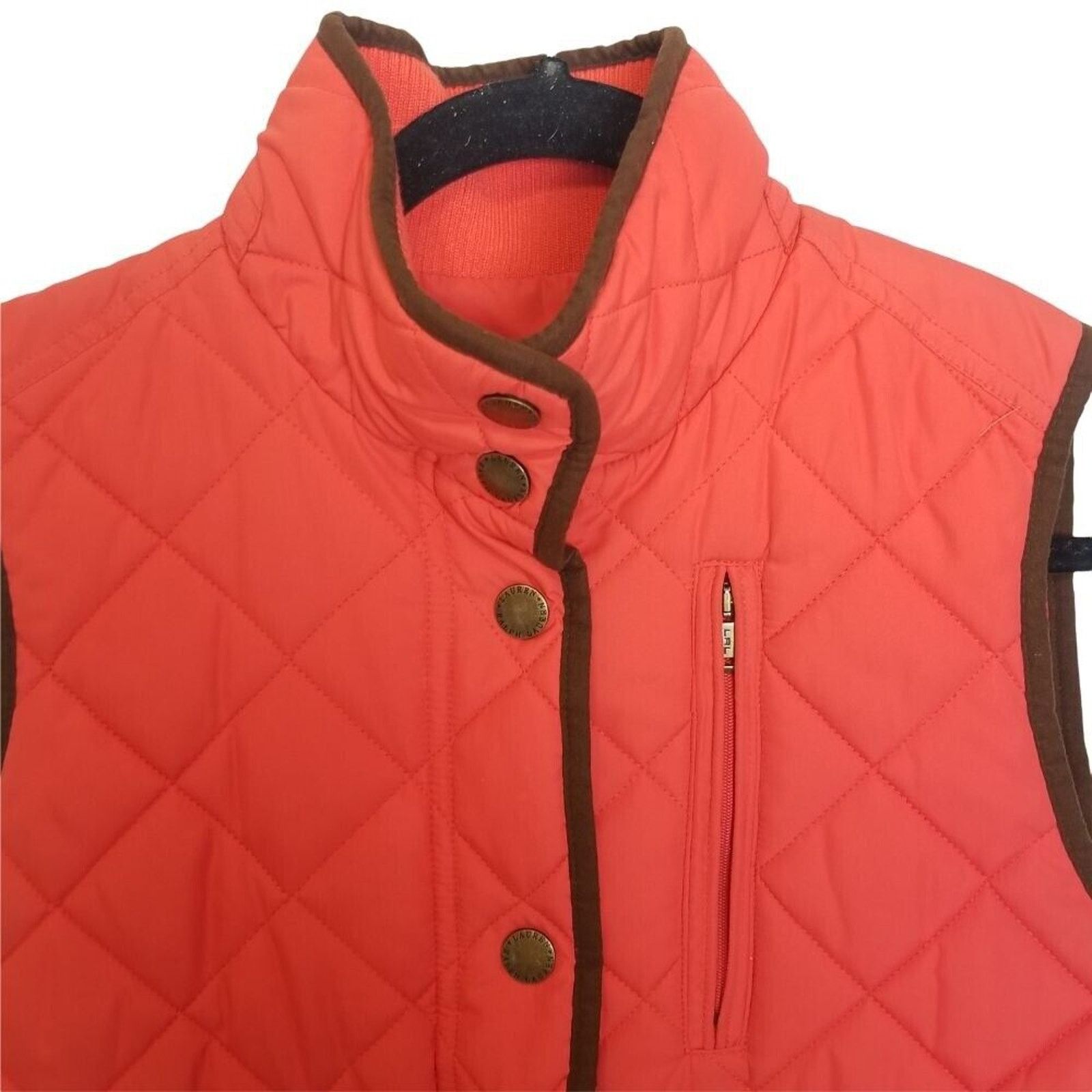 Lauren Ralph Lauren Lauren Ralph Lauren Womens Quilted Vest Sz M Preppy Academia Size M / US 6-8 / IT 42-44 - 2 Thumbnail