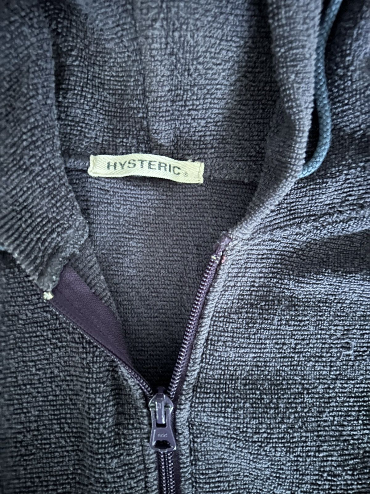 Hysteric Glamour "Ford" Fleece Hoodie w/ Patches Size US M / EU 48-50 / 2 - 3 Thumbnail
