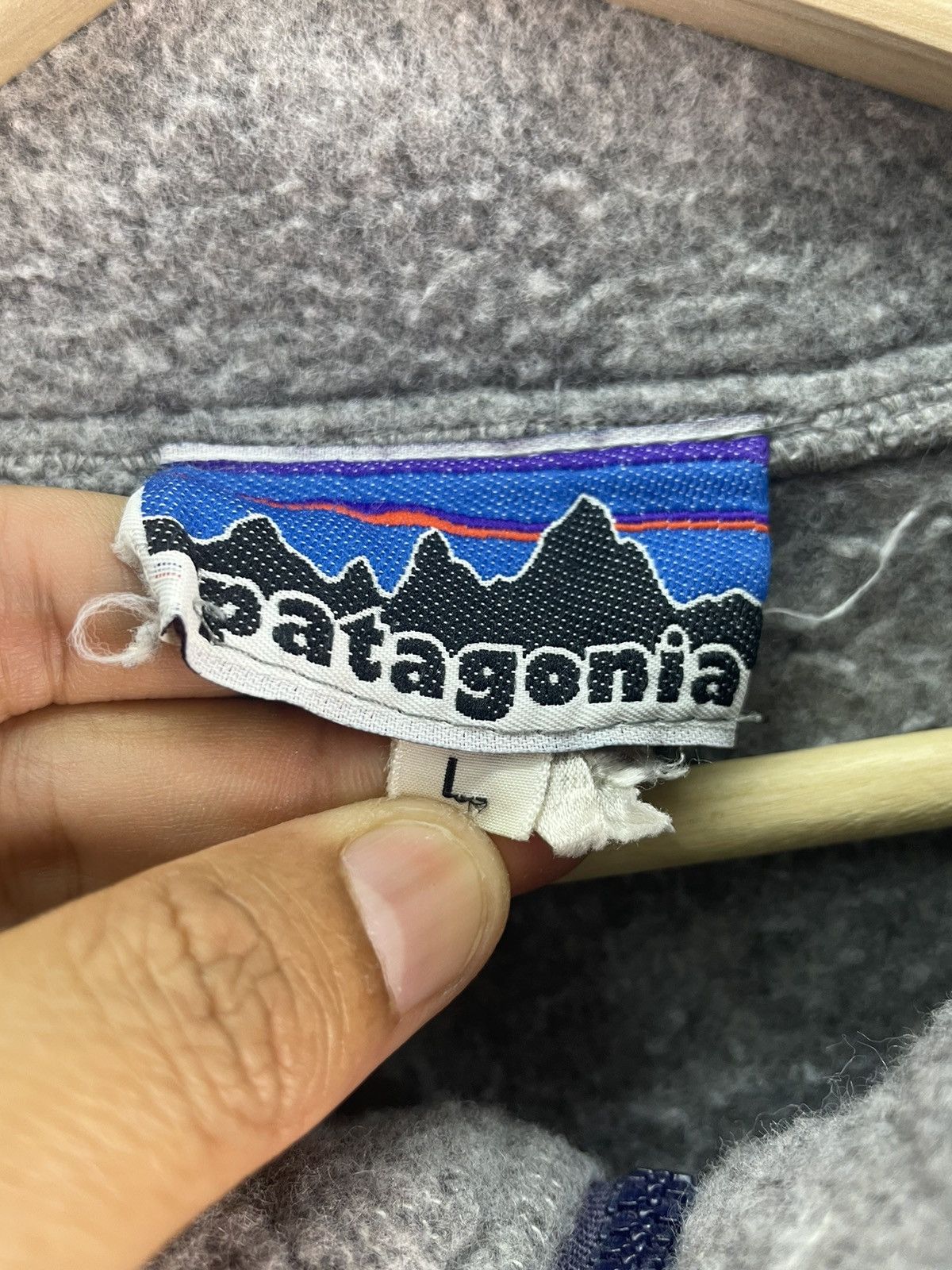 Patagonia × Vintage Vintage 70s Patagonia Quater Zip Fleece Pullover Sweater Size US L / EU 52-54 / 3 - 6 Thumbnail