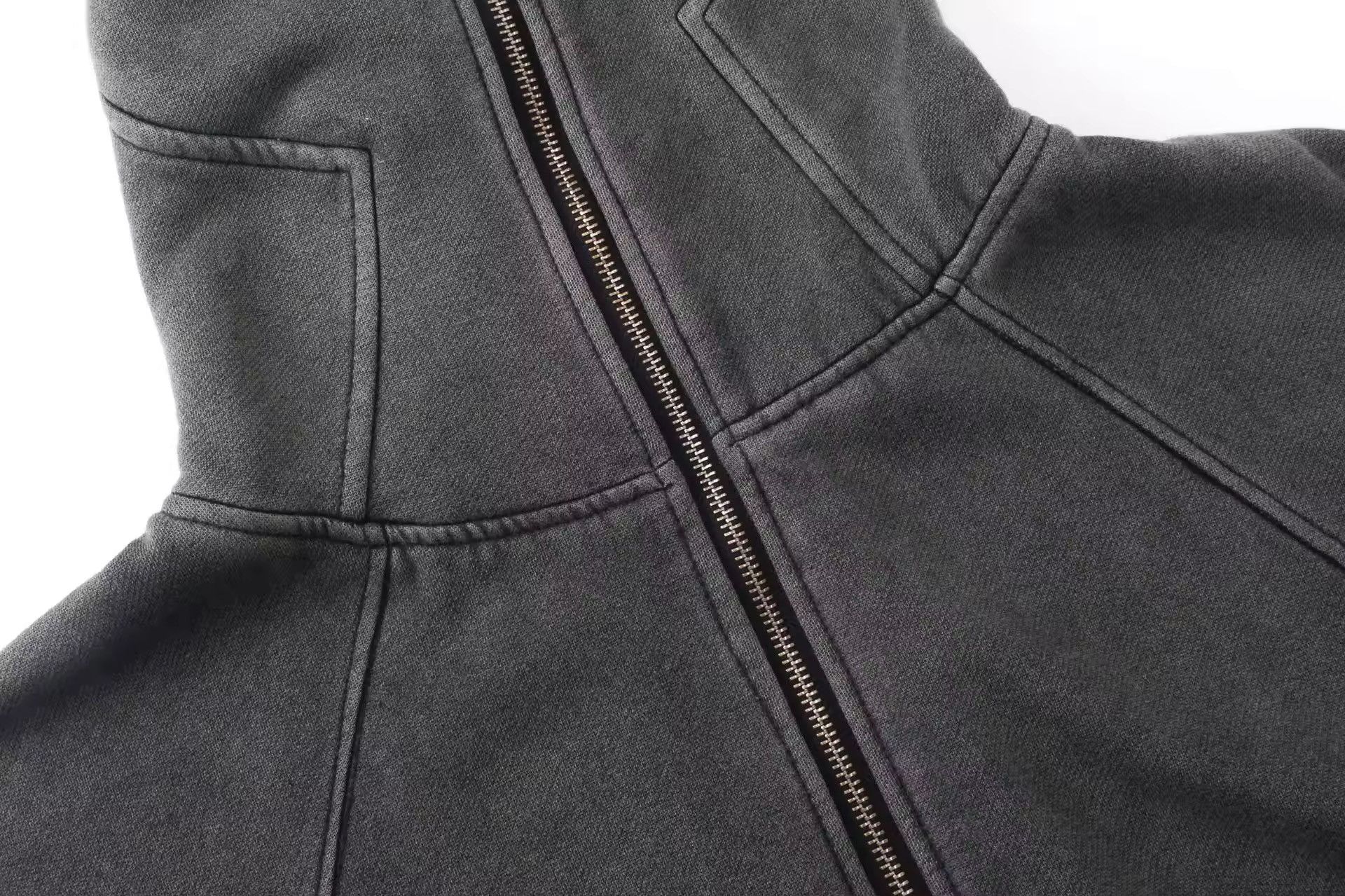 Designer × Vintage Streetwear Design Zipper Loose Hoodie Sweatshirt Size US M / EU 48-50 / 2 - 5 Thumbnail
