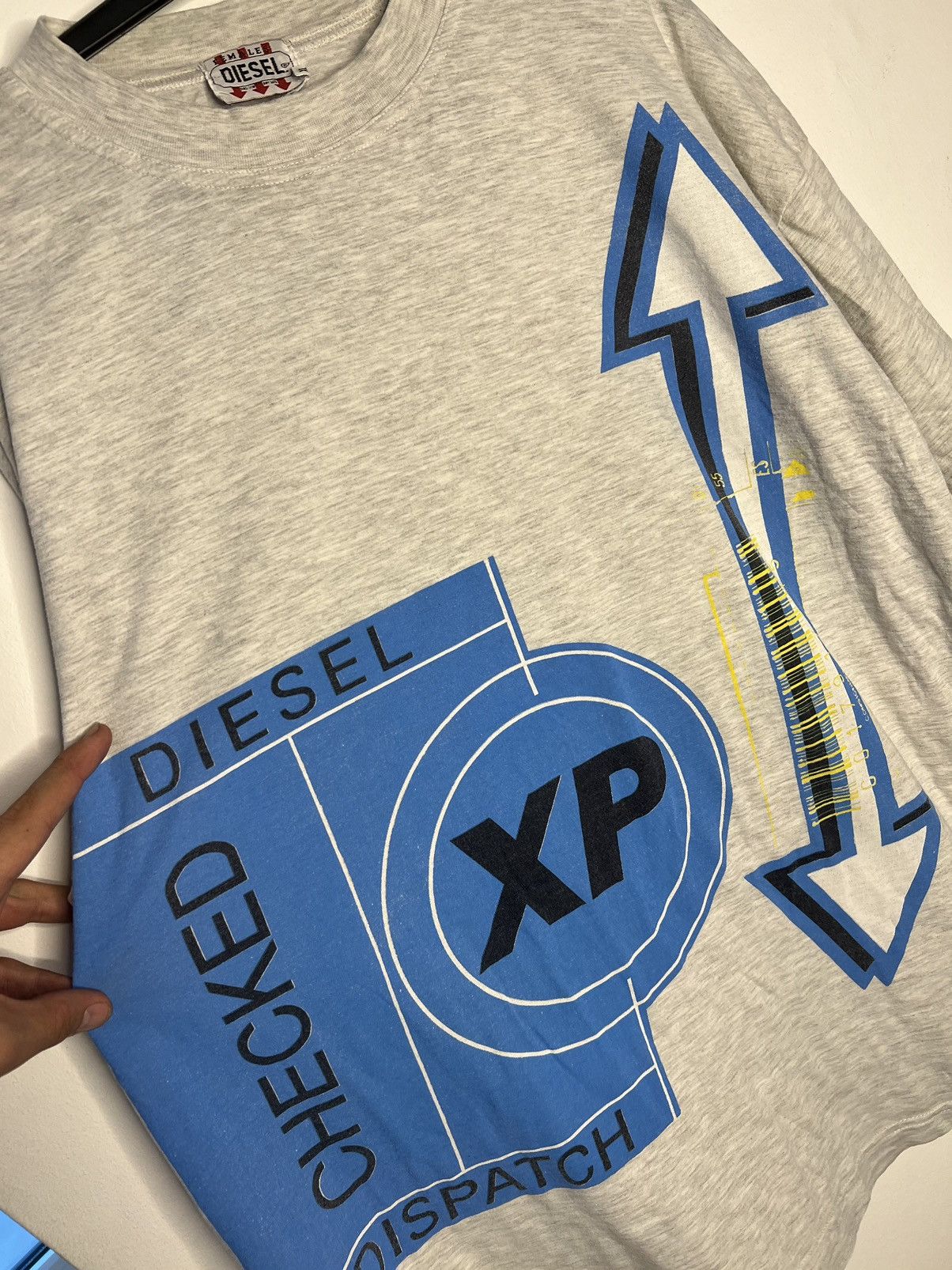 Diesel × Vintage Vinatge Diesel Checked XP Dispatch Rare Size US XXL / EU 58 / 5 - 2 Thumbnail