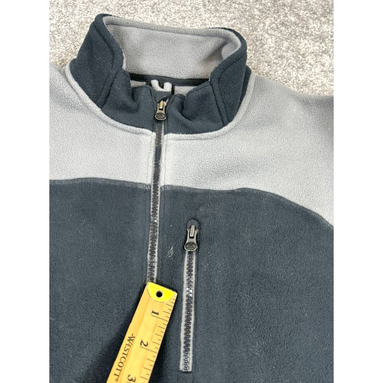 Under Armour Under Armour Mens XL Black Gray Quarter Zip Fleece Sweater Size US XL / EU 56 / 4 - 7 Thumbnail