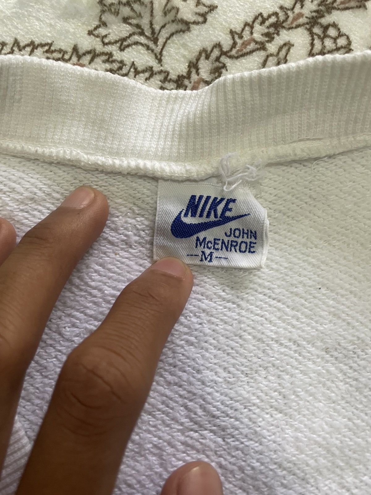 Nike 80s Vintage Nike John McEnroe Checkerboard Vest Sweat Size US M / EU 48-50 / 2 - 3 Thumbnail