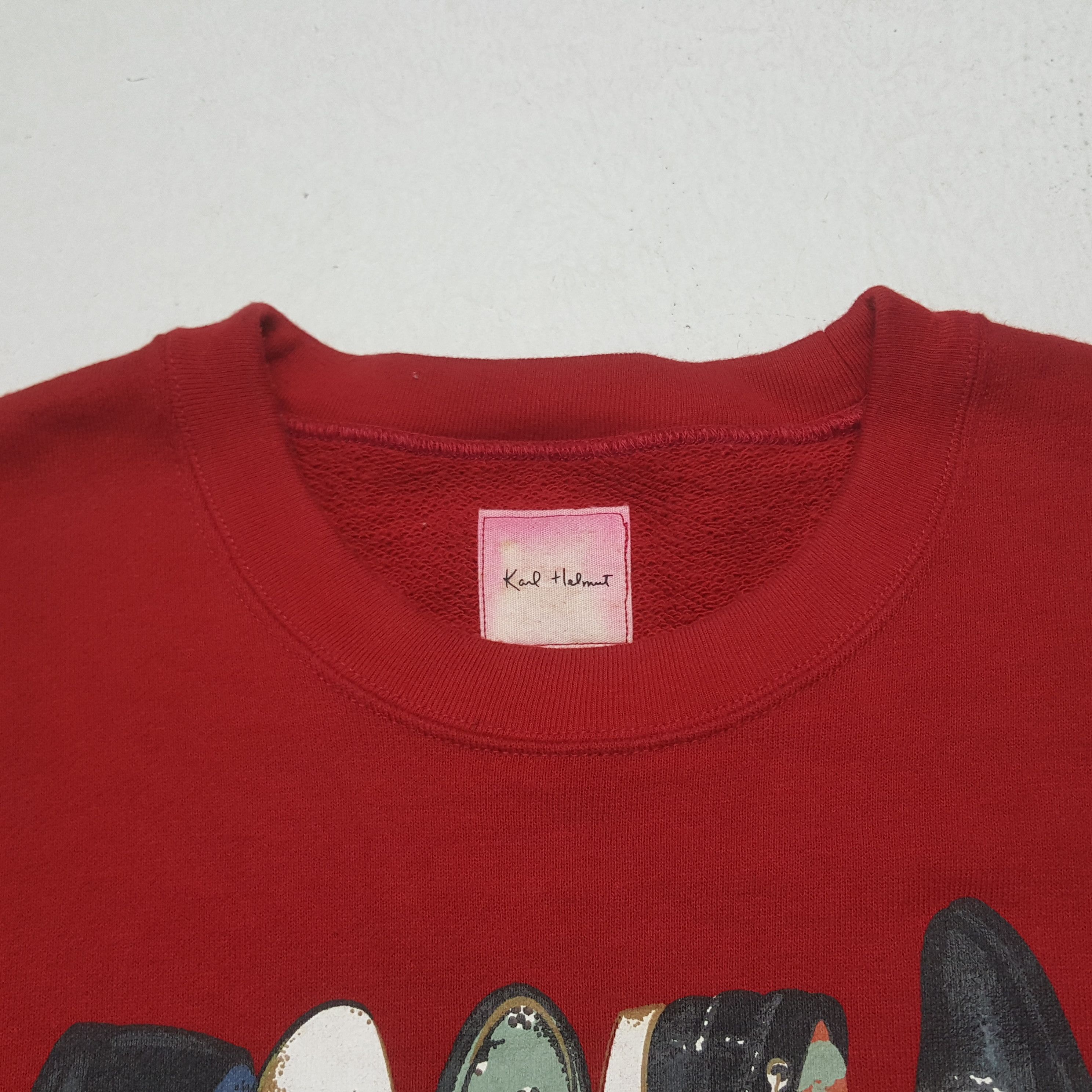 Japanese Brand × Karl Helmut × Vintage Vintage Karl Helmut Sweatshirt Size US M / EU 48-50 / 2 - 5 Thumbnail