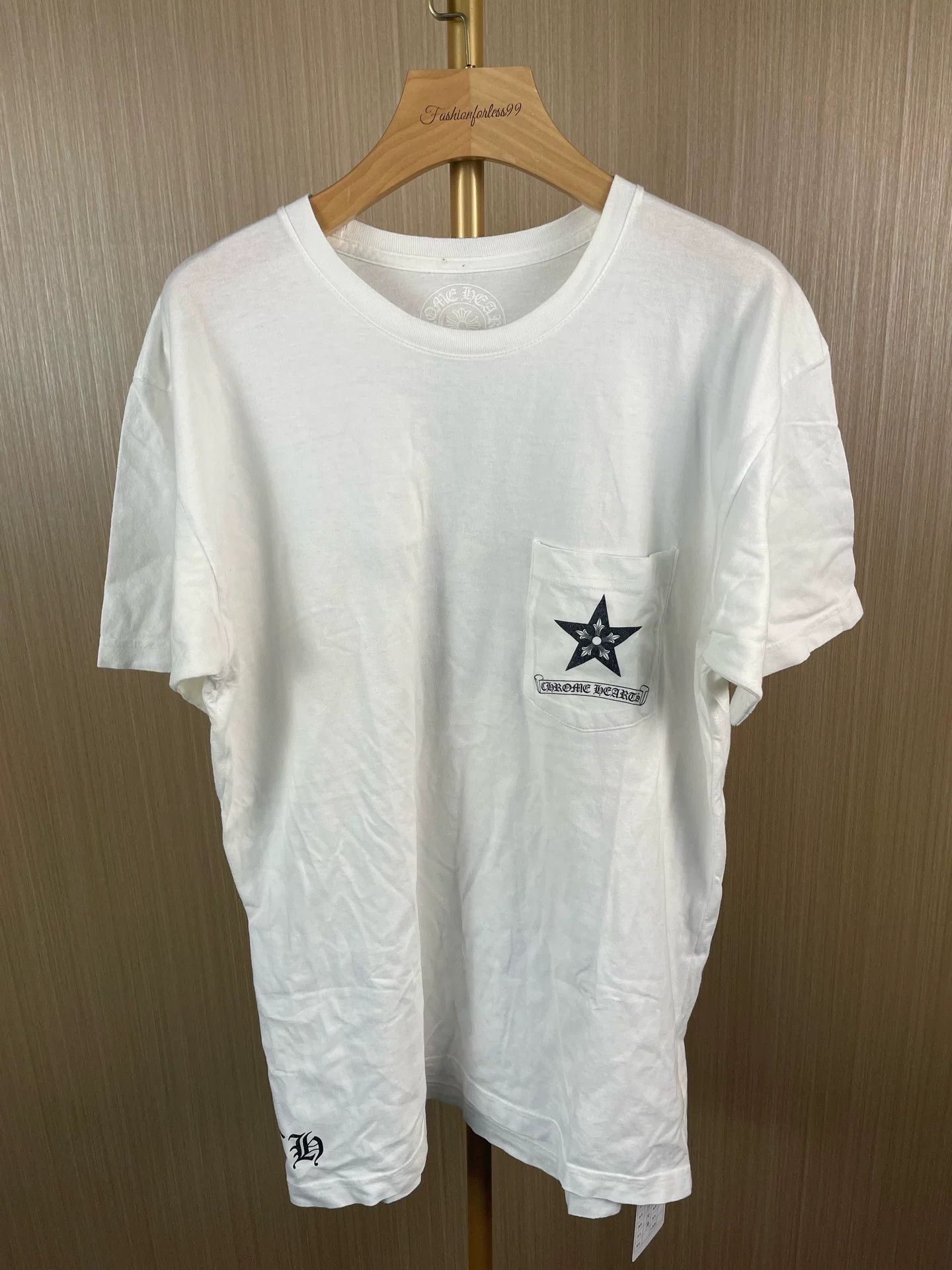 Chrome Hearts chrome hearts white star printed t-shirt Size US L / EU 52-54 / 3 - 1 Thumbnail