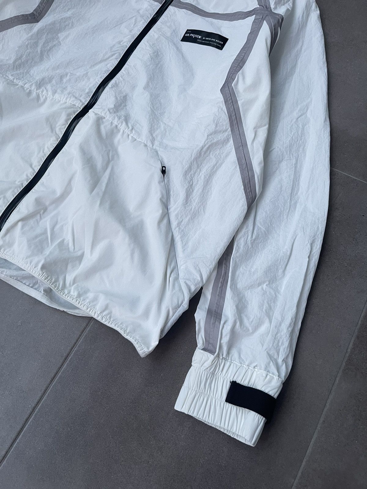 Tobias Birk Nielsen !DS! SS23 Iso Poetism Tobias Birk Nielsen White Nylon Jacket Size US L / EU 52-54 / 3 - 10 Thumbnail
