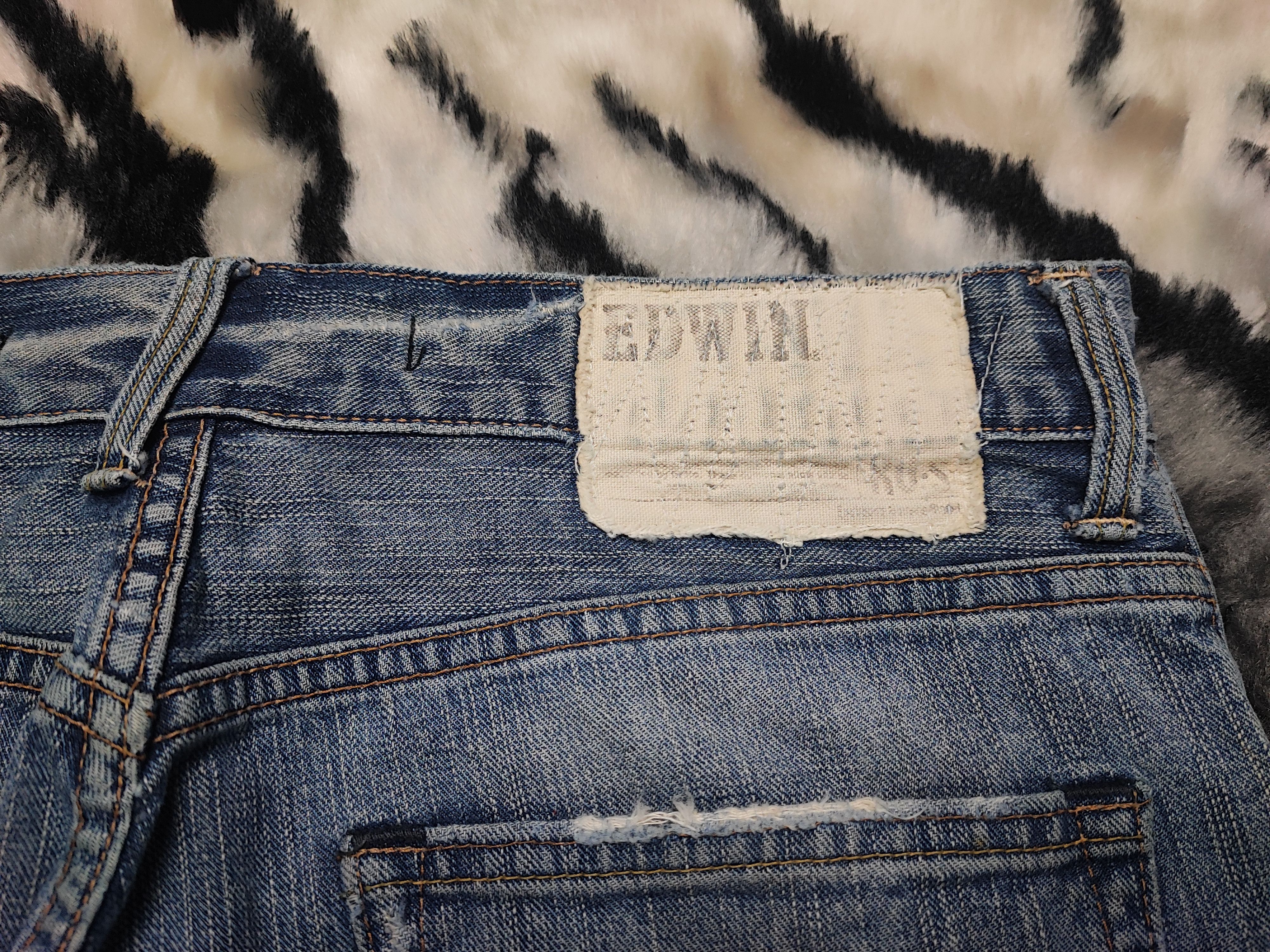 Edwin EDWIN XVS DISTRESS JEANS Size US 32 / EU 48 - 11 Thumbnail