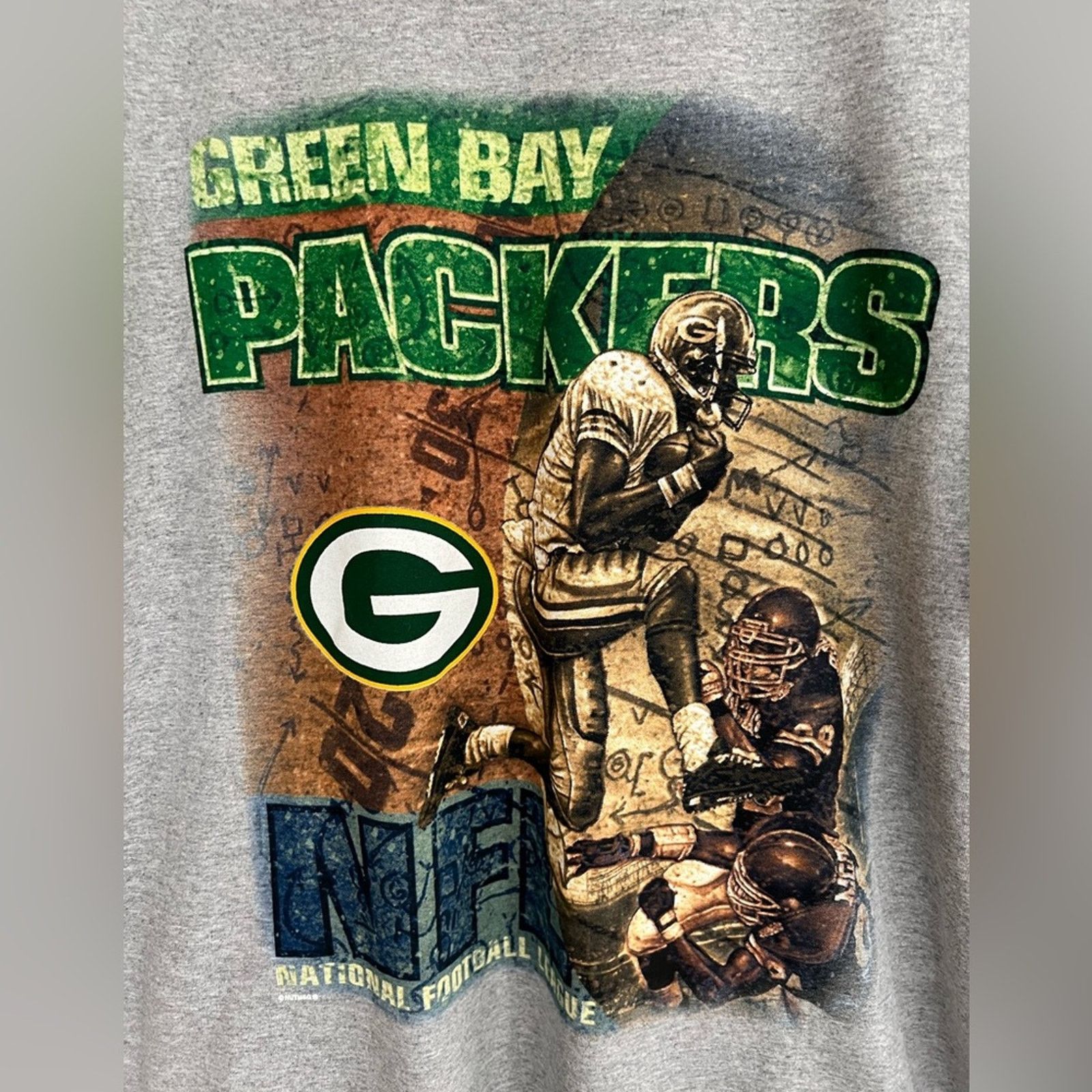 Nutmeg VINTAGE GREEN BAY PACKERS NUTMEG LEE SHIRT LARGE DEADSTOCK Size US L / EU 52-54 / 3 - 2 Thumbnail