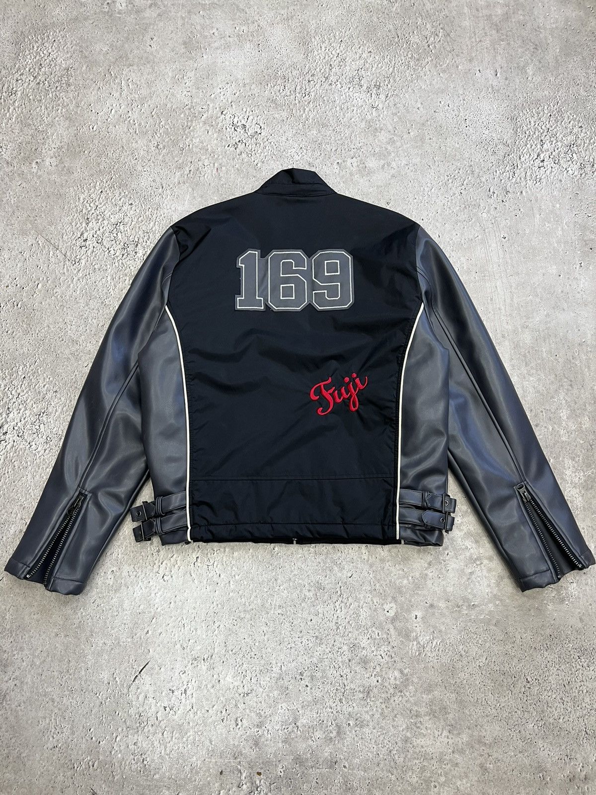 Vintage Vintage JAPANESE 90's F1 Leather Racing Jacket Size US S / EU 44-46 / 1 - 9 Thumbnail