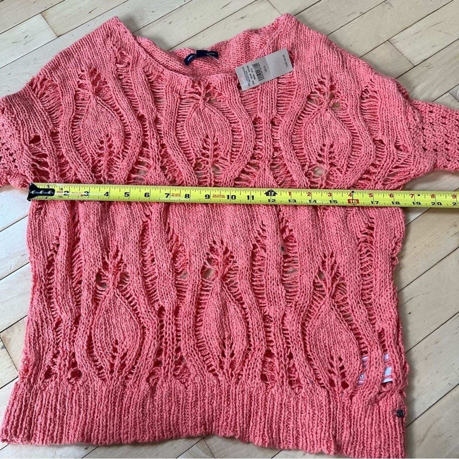American Eagle Outfitters American Eagle Outfitters Pink Sweater NWT Open Loose Knit Size S / US 4 / IT 40 - 7 Thumbnail
