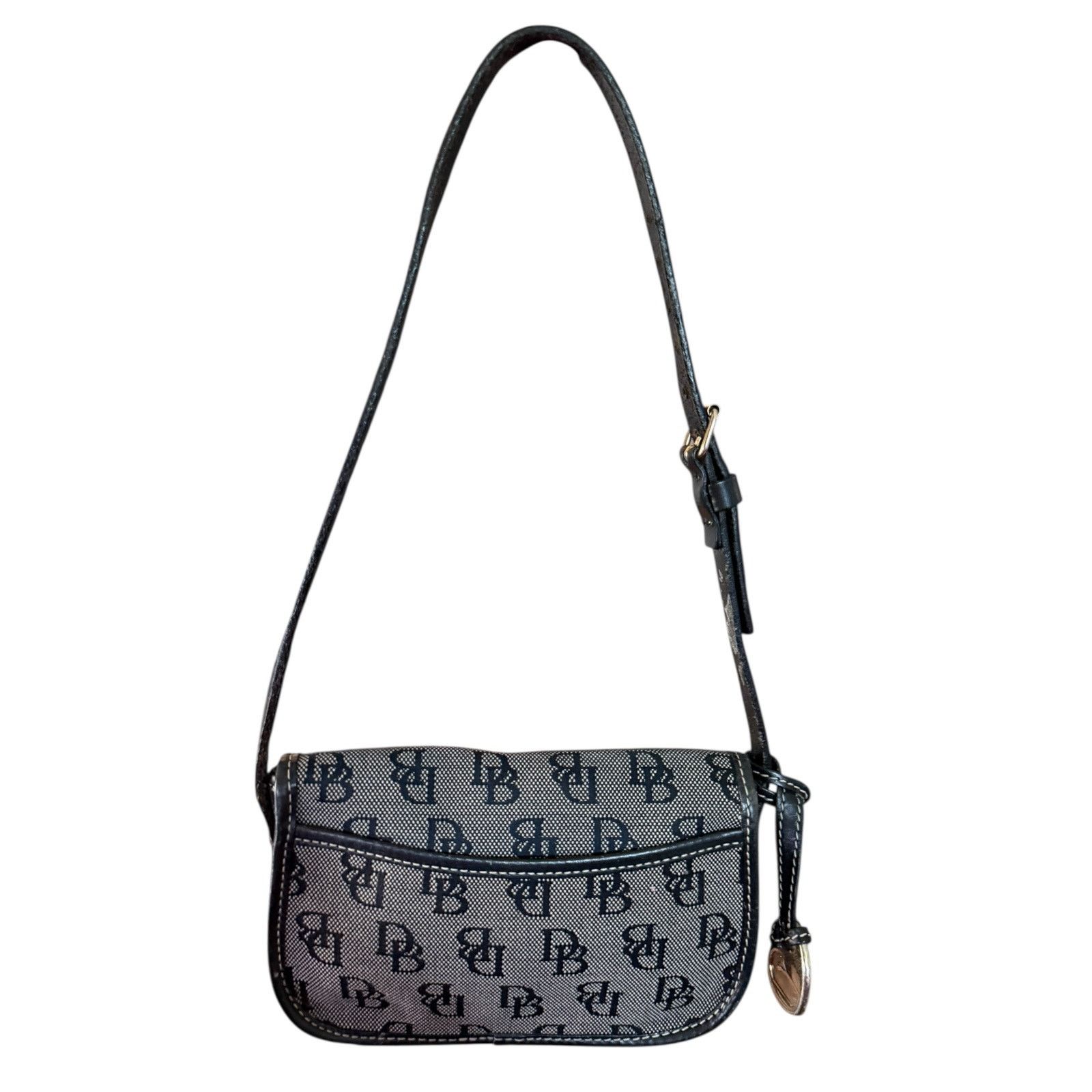 Dooney & Bourke Dooney & Bourke Signature DB Monogram Mini Bag Purse Size ONE SIZE - 2 Thumbnail