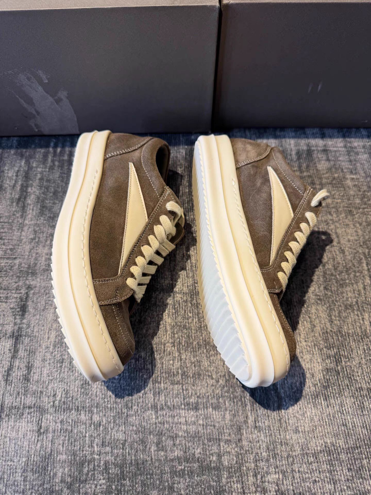 Rick Owens Rick Owens Suede Infringement Sneakers Size US 6 / IT 36 - 4 Thumbnail