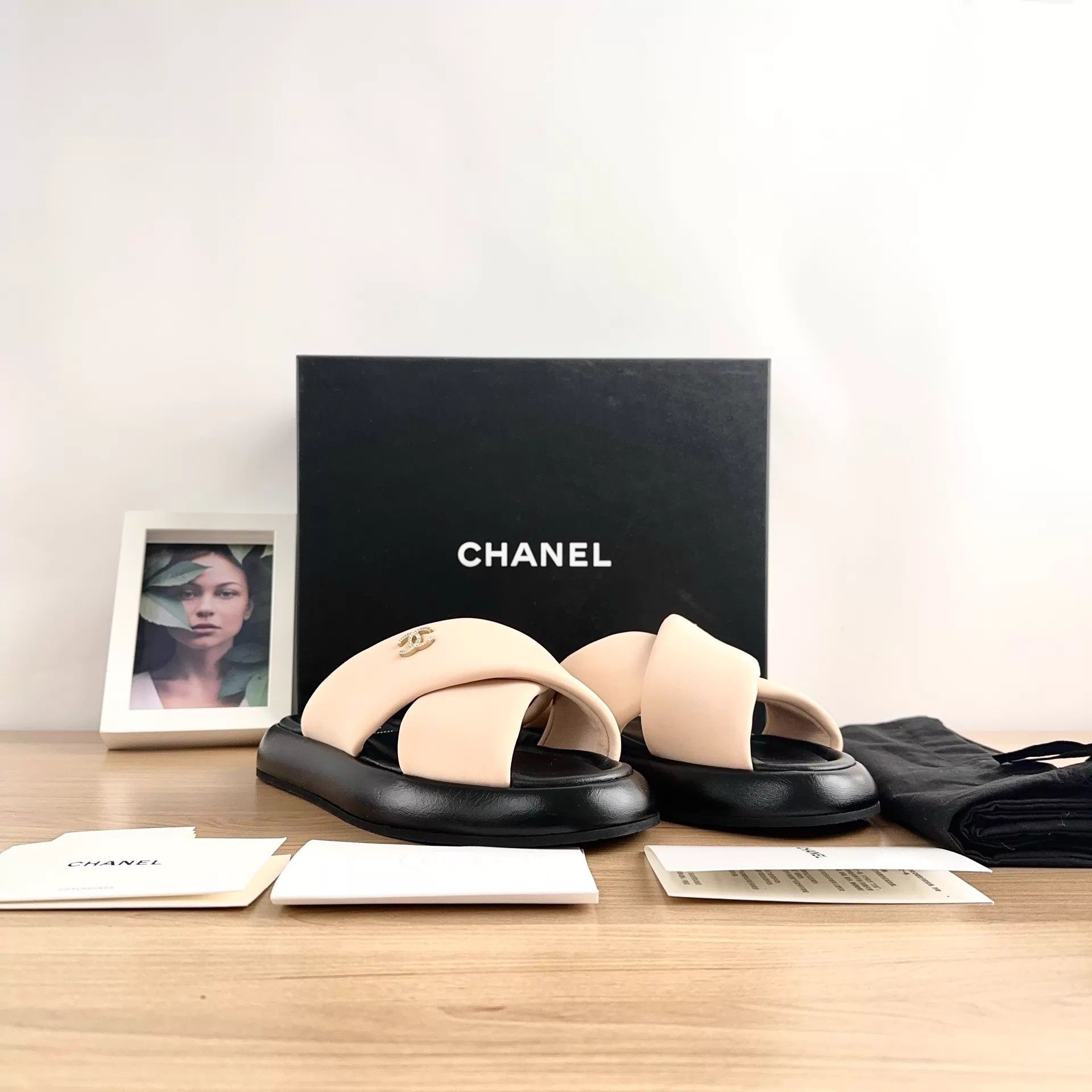 Chanel Chanel Slippers 38 Size US 7.5 / IT 37.5 - 1 Thumbnail
