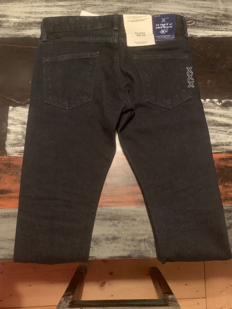 Scotch & Soda Ralston cotton/ hemp selvedge 28/32 special edition Size US 28 / EU 44 - 3 Thumbnail