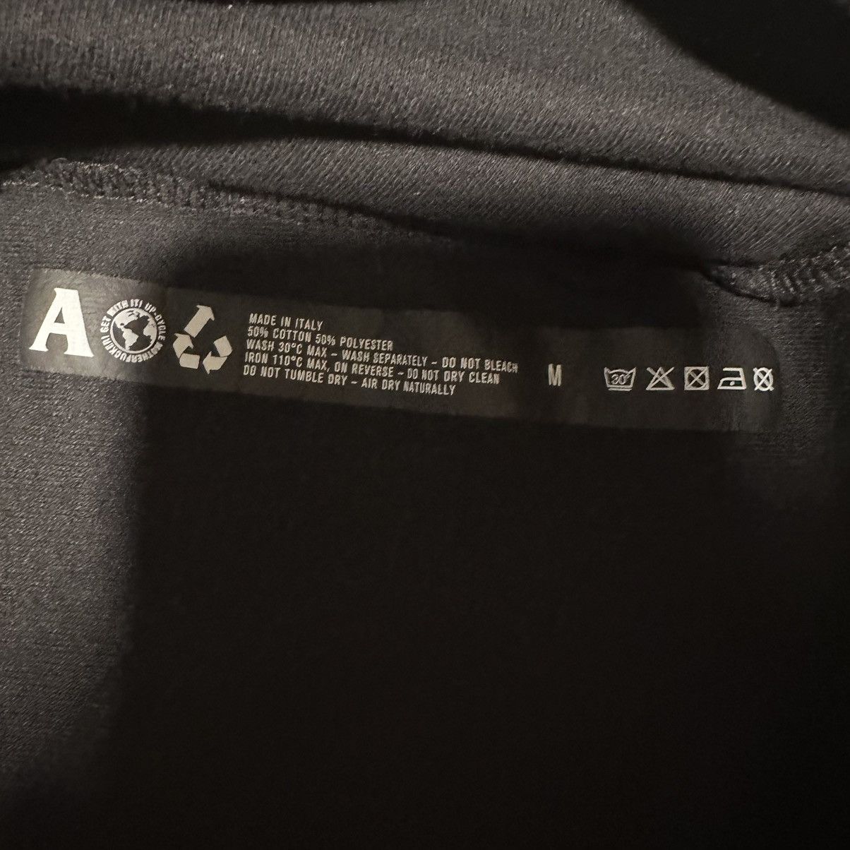 1017 ALYX 9SM × Alyx Alyx Visuals Long Sleeve Logo Graphic Print Black T Shirt Size US M / EU 48-50 / 2 - 6 Thumbnail