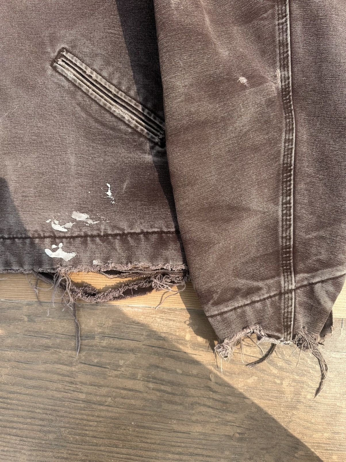 Carhartt Carhartt Detroit Jacket - DKB (Dark Brown) Size US XL / EU 56 / 4 - 3 Thumbnail