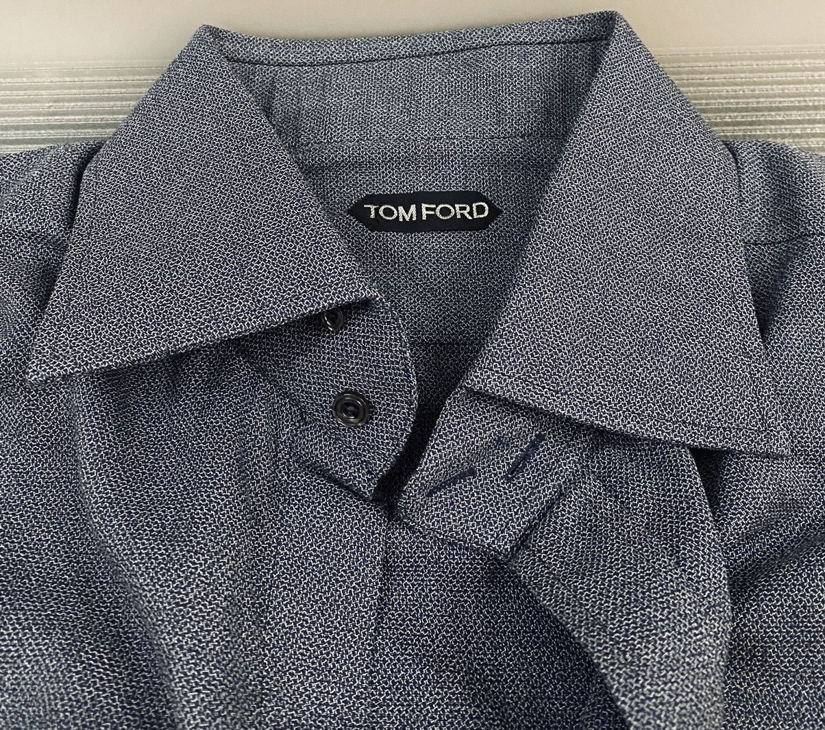 Tom Ford Tom Ford denim blue shirt 18 46e NWOT Size US XXL / EU 58 / 5 - 14 Thumbnail