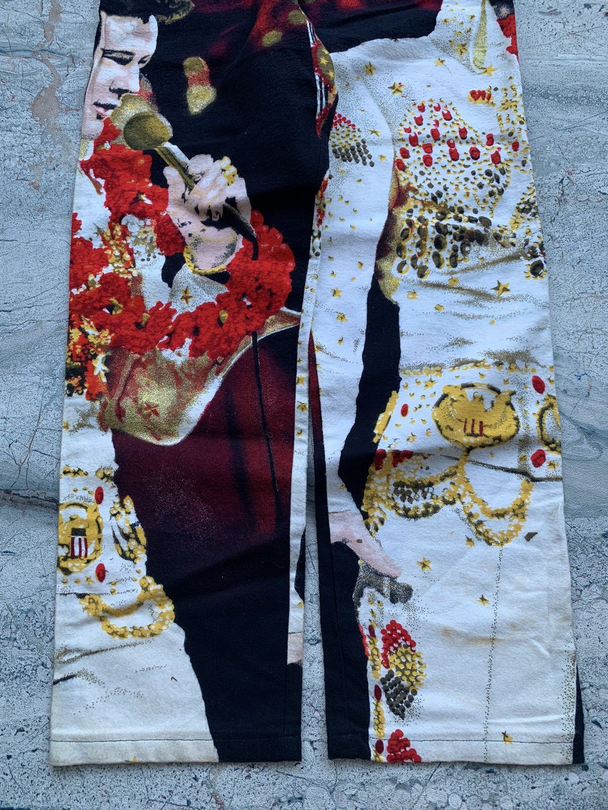 Vintage VINTAGE ELVIS PRESLEY KING OF ROCK OVP PANTS Size US 34 / EU 50 - 3 Thumbnail