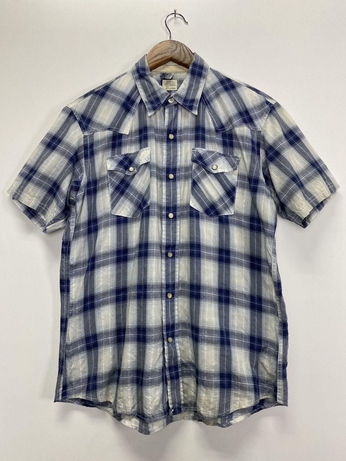 Flannel × Japanese Brand × Vintage Vintage Western Flannel Size US L / EU 52-54 / 3 - 3 Thumbnail
