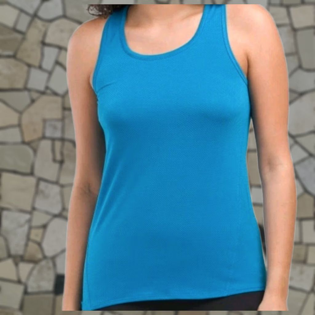Vintage Oiselle Tank Top Flyout Racerback Athletic Women Size 2 Blue Activewear Women Tank” Size XS / US 0-2 / IT 36-38 - 1 Preview