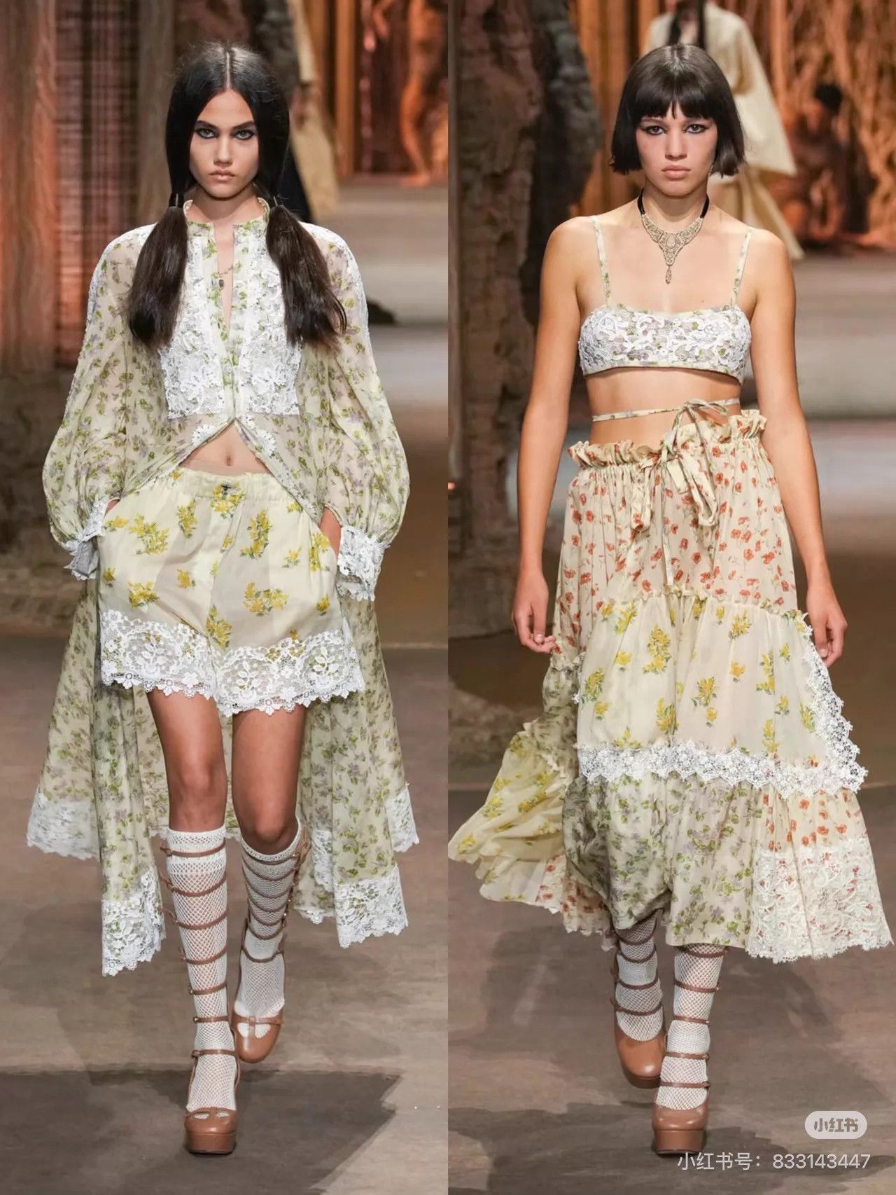 Dior Dior French Country Floral Skirt EU36 Worn Once Size 26" / US 2 / IT 38 - 7 Thumbnail