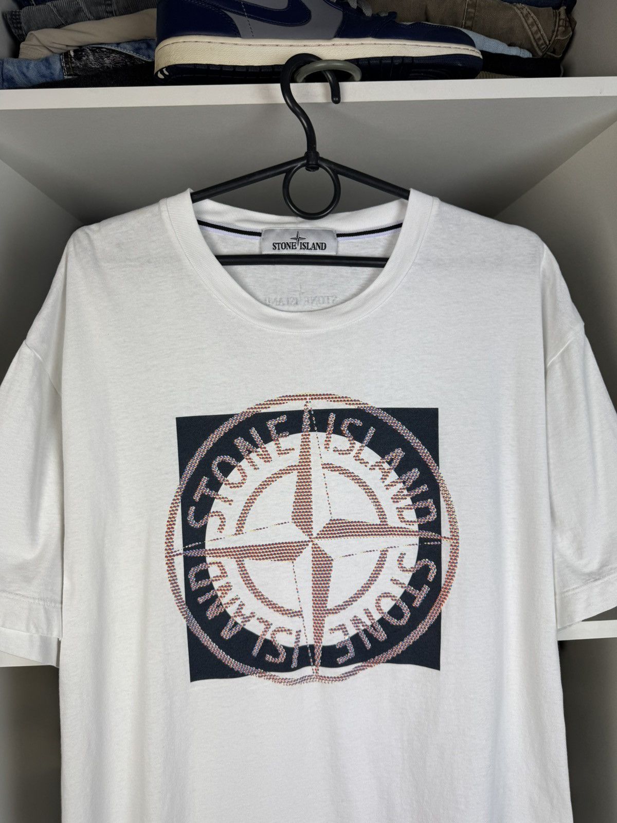 Stone Island Stone Island Big Logo T-shirt Size US XXL / EU 58 / 5 - 2 Thumbnail