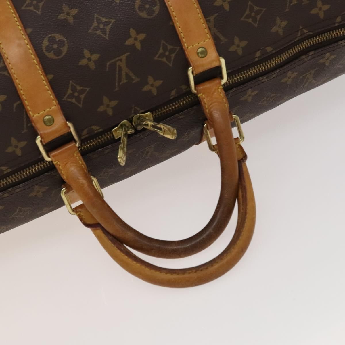 Louis Vuitton LOUIS VUITTON Monogram Keepall 55 Boston Bag M41424 Size ONE SIZE - 7 Thumbnail