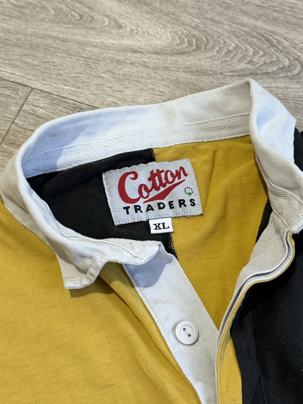 Canterbury of New Zealand × Vintage 🔷Vintage Rugby Cotton Traders Boddingtons Long sleeve Shirt🔷 Size US XL / EU 56 / 4 - 3 Thumbnail