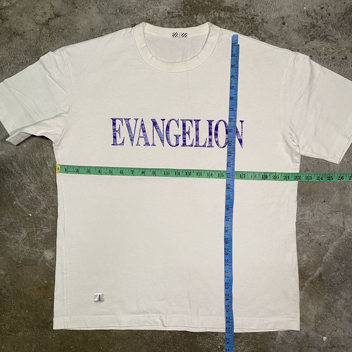 Anime × GU EVANGELION PURPLE SPELLOUT ANIME T SHIRT Size US L / EU 52-54 / 3 - 10 Thumbnail