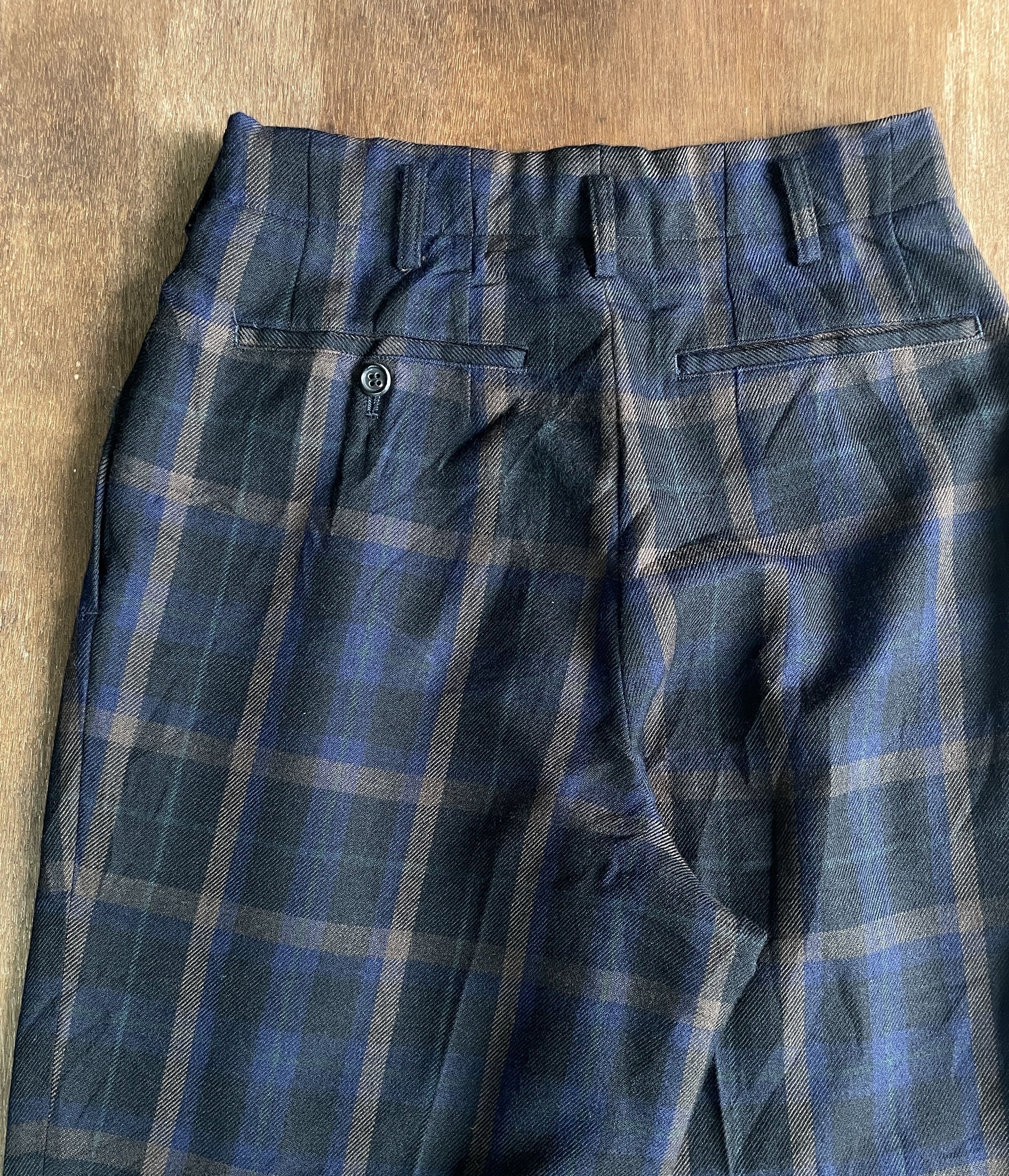 CDGH1990 Tartan Balloon Pants