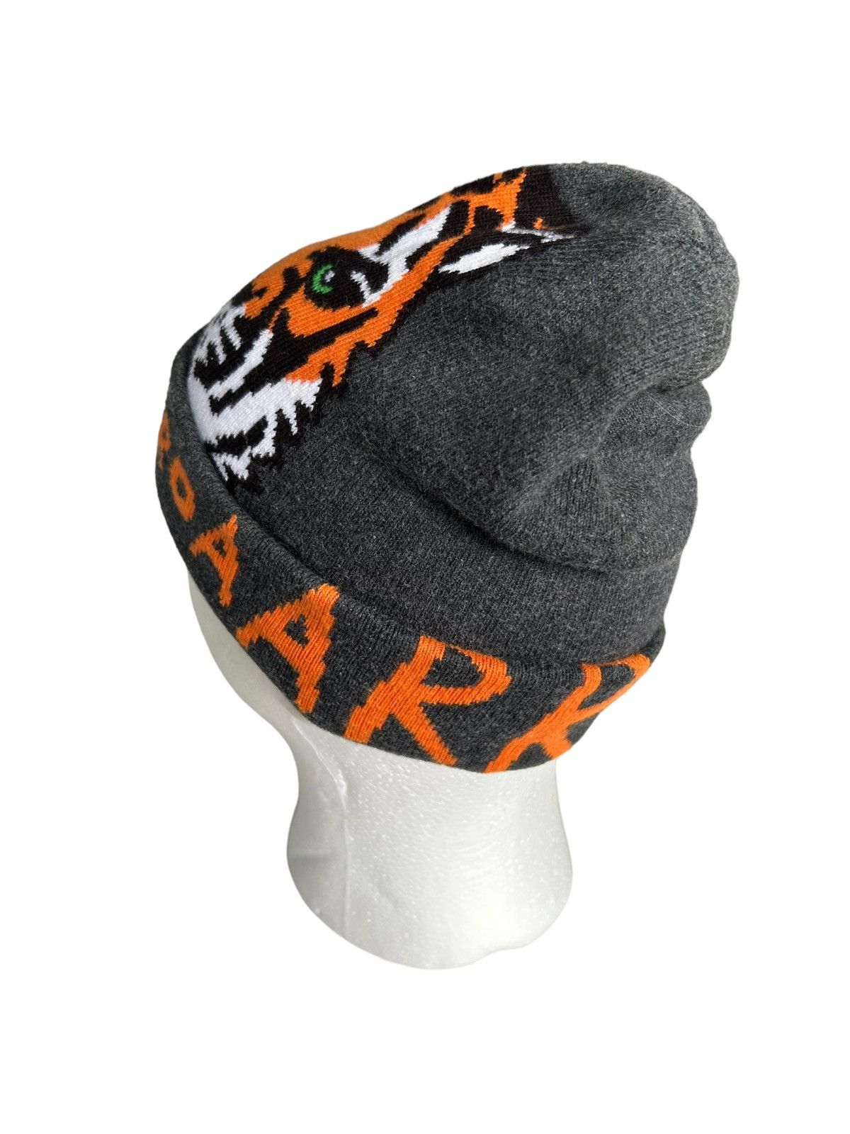 Japanese Brand × Kapital × Vintage Japanese Style Tiger Big Logo Beanie Hats RARE Design☠️☠️ Size ONE SIZE - 5 Thumbnail