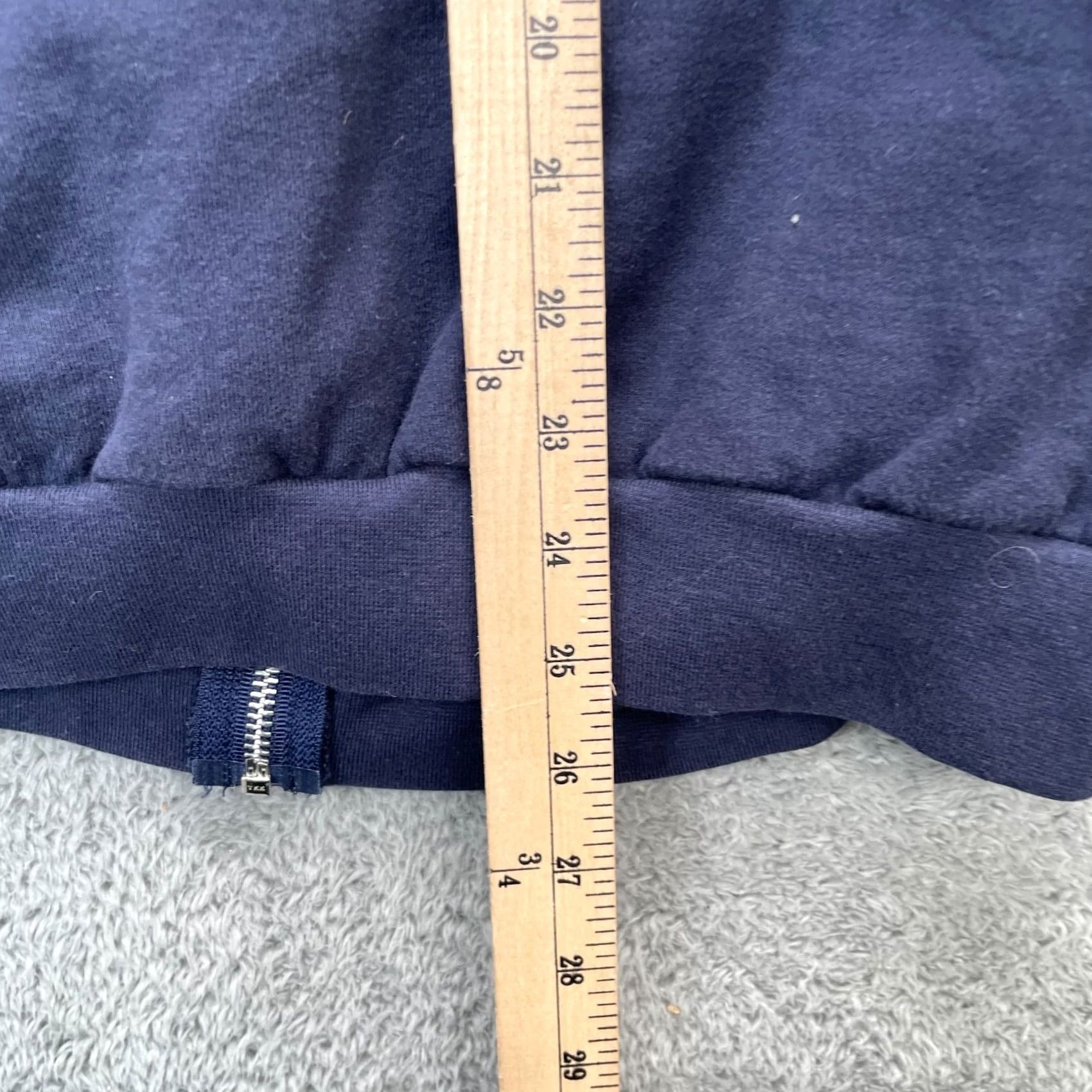 Vintage Shaky Laundry Shaky Knees Hoodie Mens M Blue Graphic Print Full Zip Hooded Pockets Lined Front Zip Size US M / EU 48-50 / 2 - 6 Thumbnail