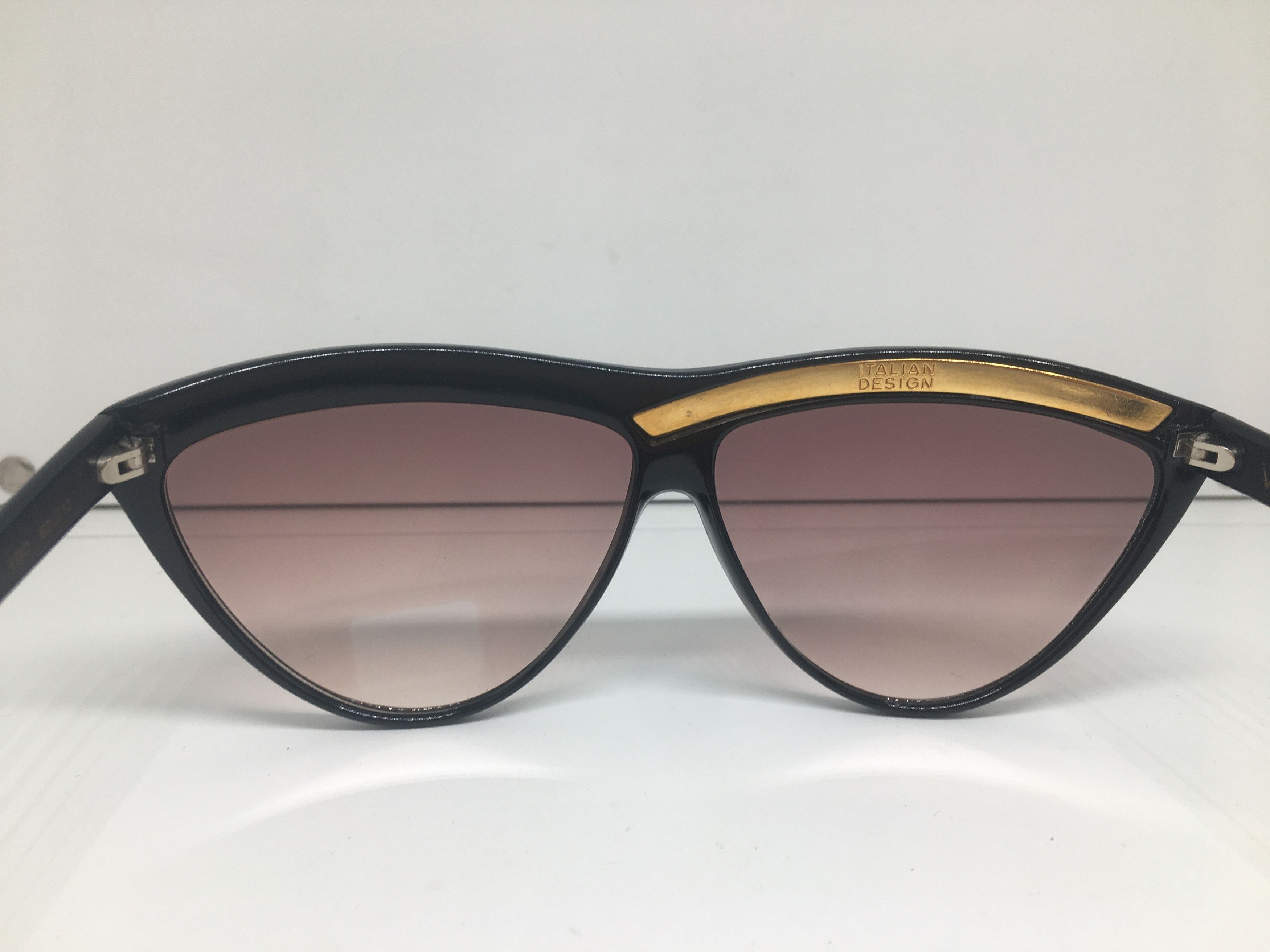 Vintage Vintage 80s Vertice Asymmetric Woman Sunglasses Italy Size ONE SIZE - 5 Thumbnail