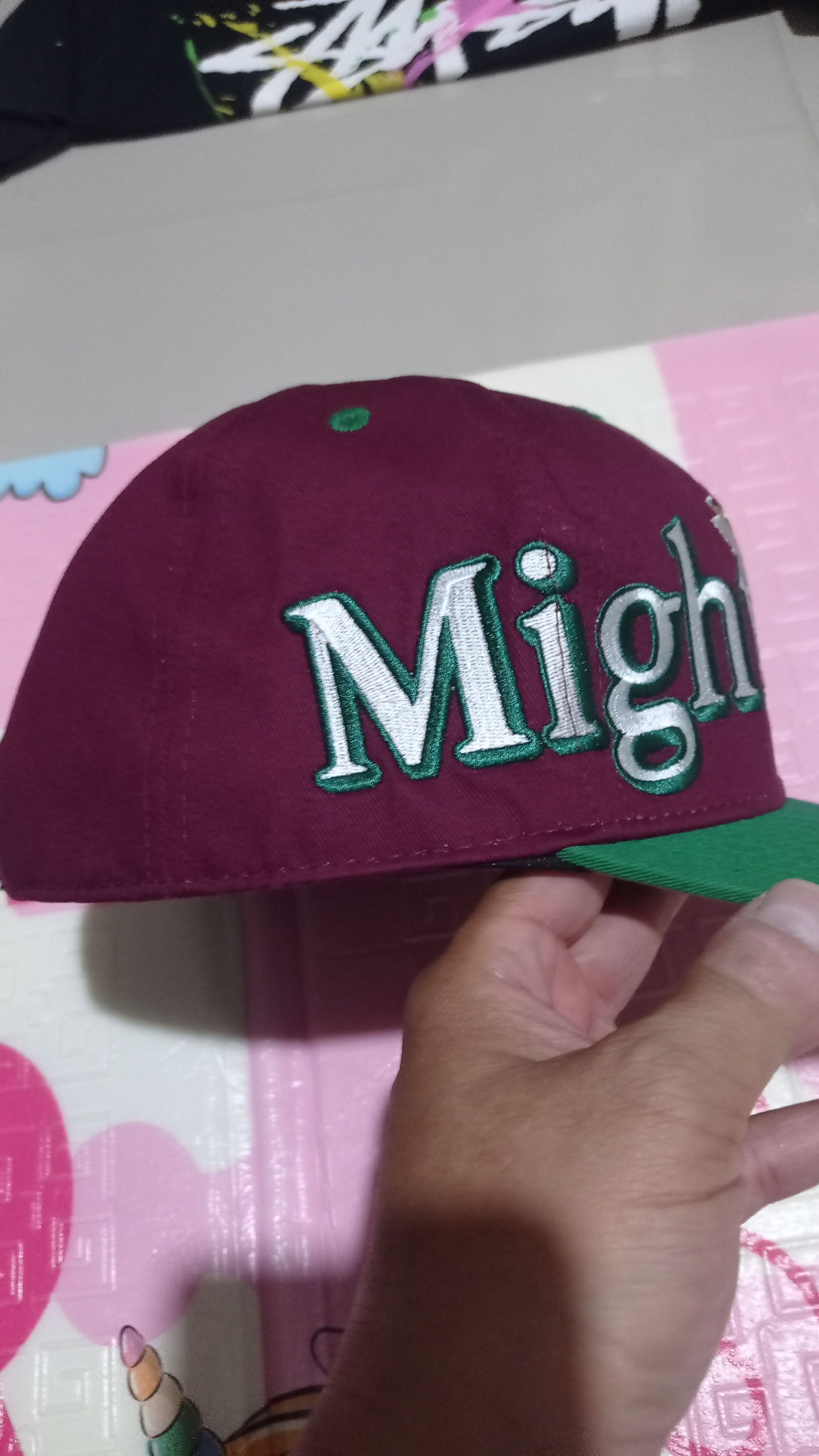 Starter Might Ducks Starter Snapback by the right hat Size 36 - 4 Thumbnail