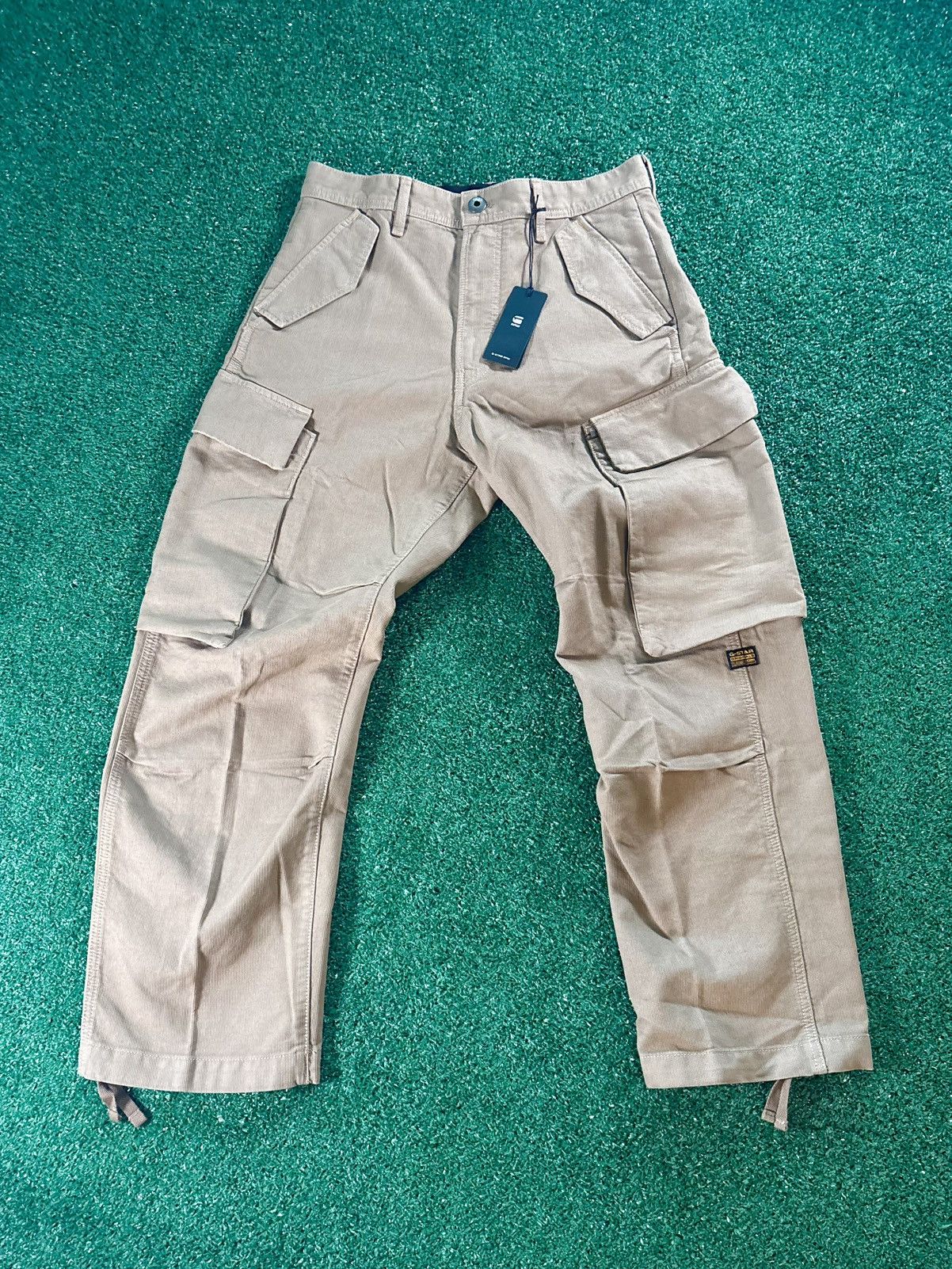 G-Star 30/30 NWT G-STAR RAW R-3N Regular Straight Cargo Pants Size US 30 / EU 46 - 1 Thumbnail
