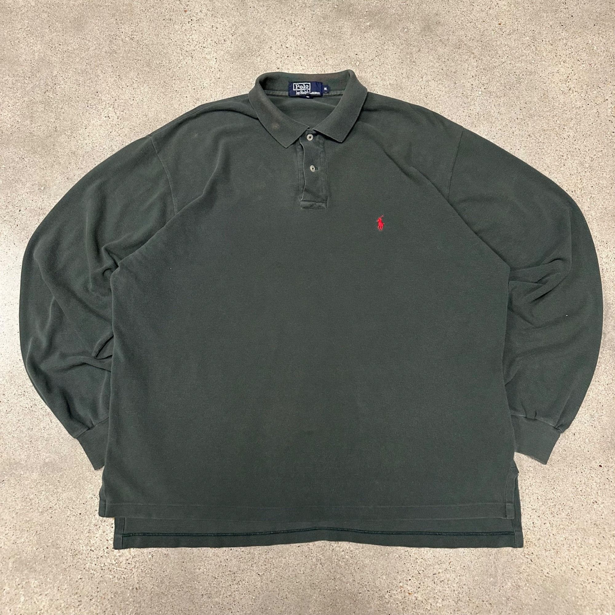 Polo Ralph Lauren × Vintage Vintage 90s Polo Ralph Lauren Longsleeve Collared Shirt Size US XL / EU 56 / 4 - 1 Thumbnail