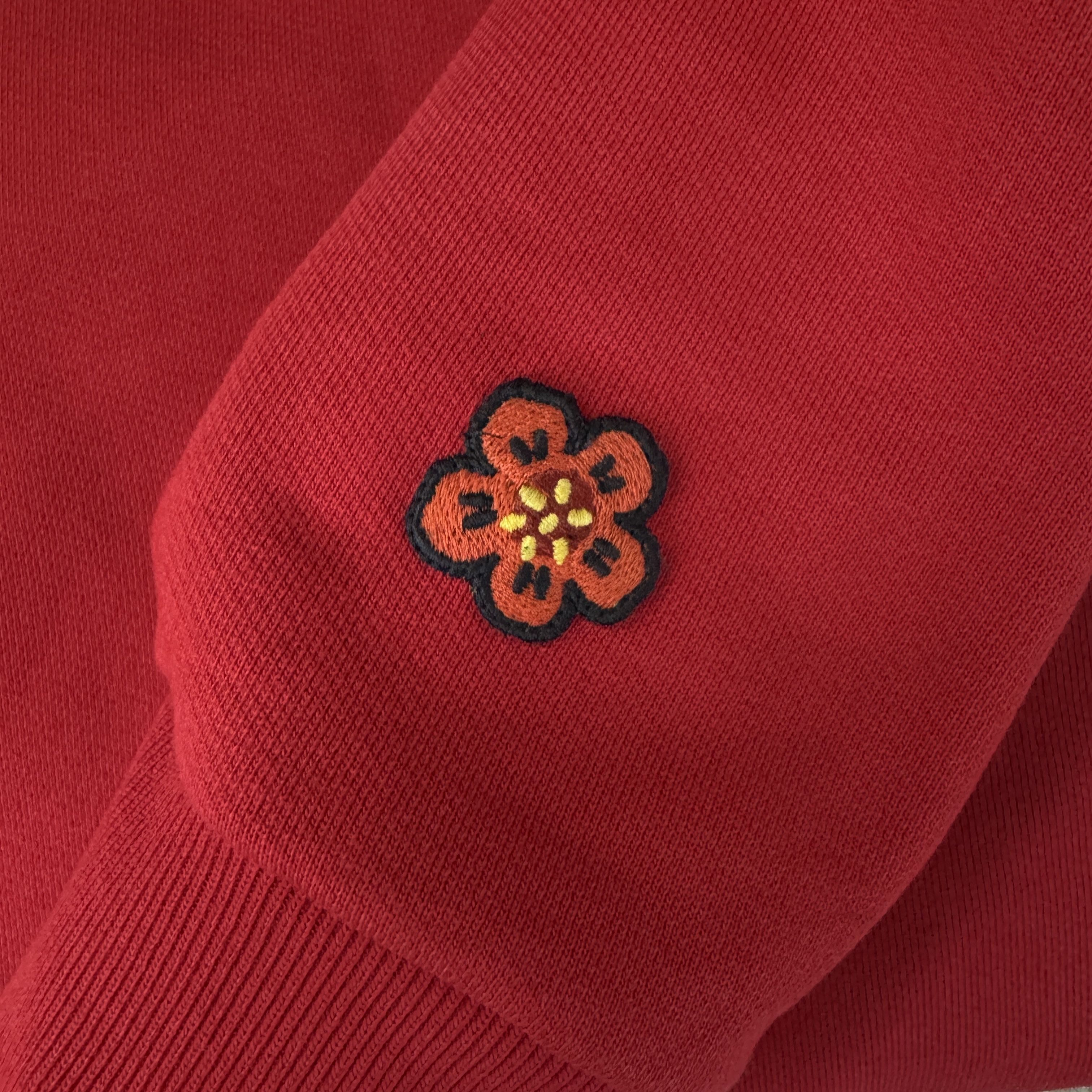 Kenzo Kenzo Red Logo Sweater Dress Size M / US 6-8 / IT 42-44 - 8 Thumbnail