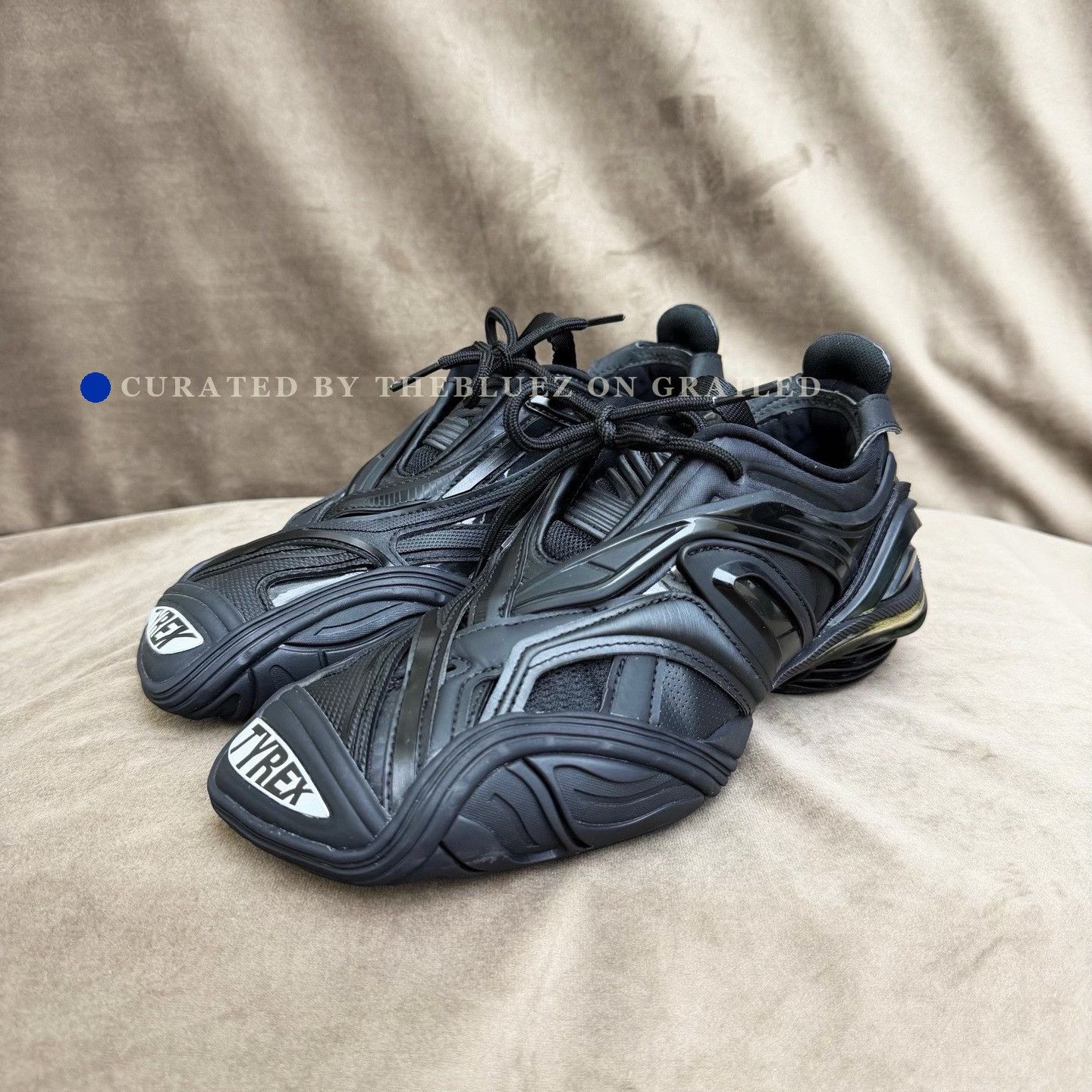 Balenciaga Balenciaga Tyrex, black/grey, women's 6, brand new