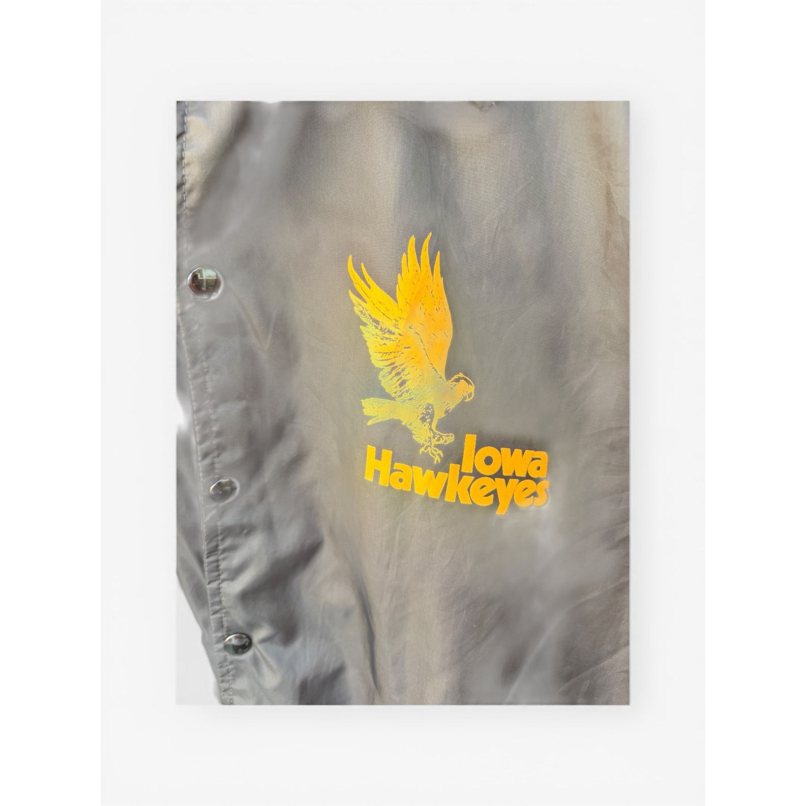 & Other Stories vintage 80s Iowa Hawkeyes black windbreaker size XL fits L Size US L / EU 52-54 / 3 - 3 Thumbnail