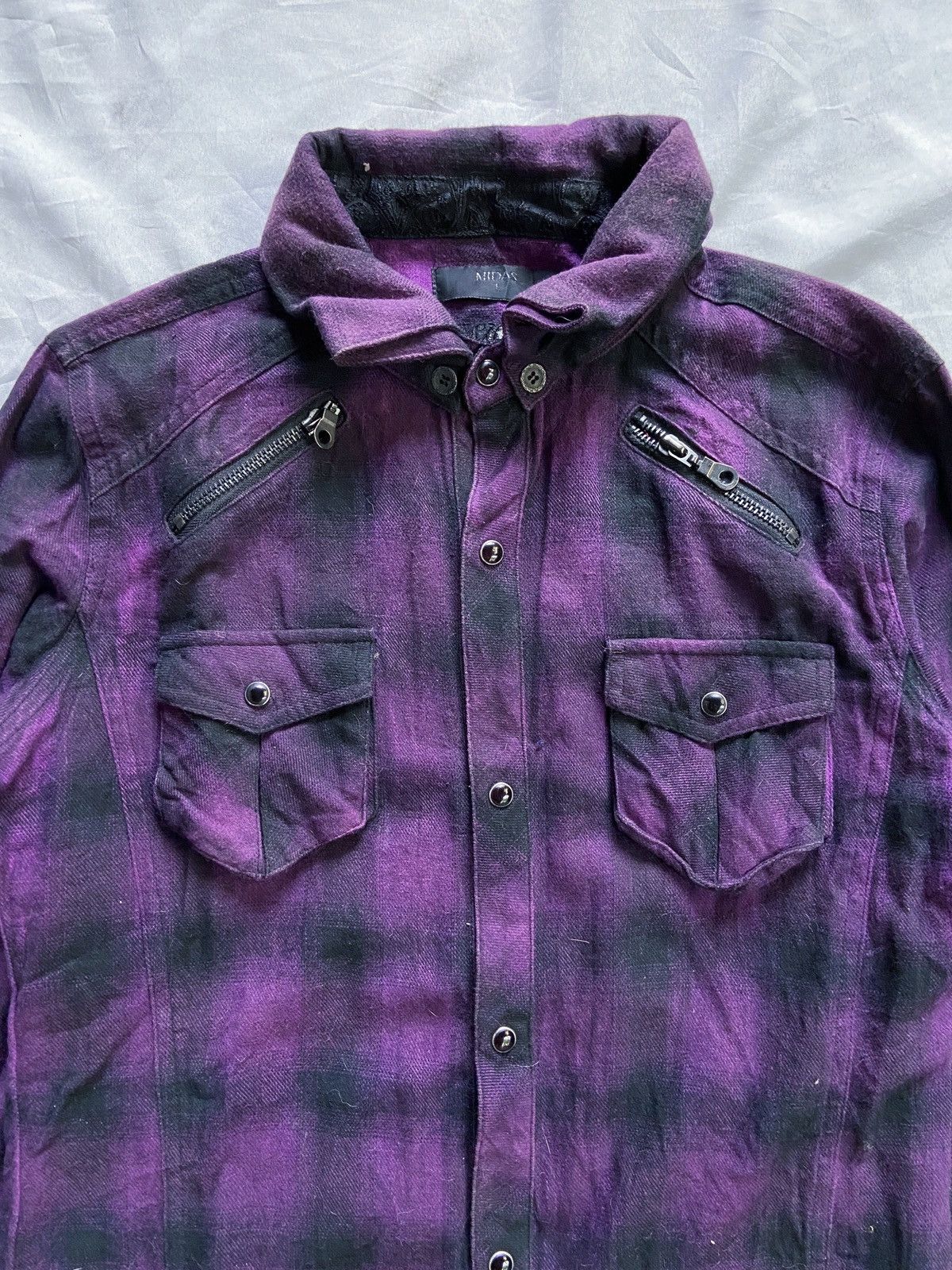 Isamu Katayama Backlash MIDAS CROSS PUNK BUTTON DOWN SHIRT Size US S / EU 44-46 / 1 - 3 Thumbnail