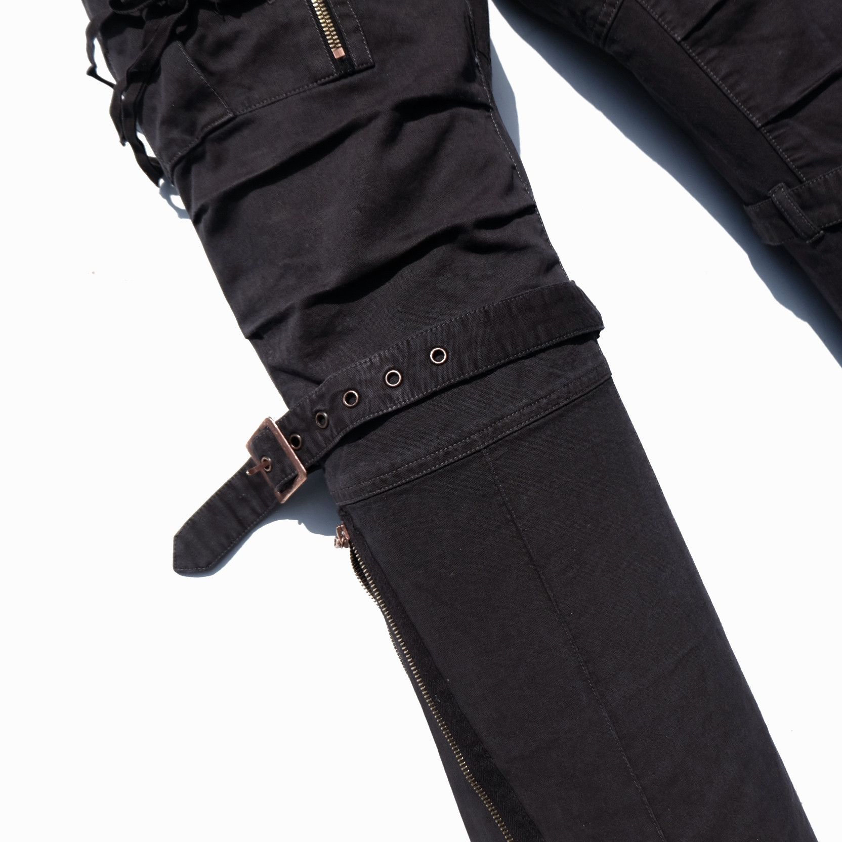 Japanese Brand × PPFM × Tete Homme ROEN X SEMANTIC DESIGN bondage pants Size US 30 / EU 46 - 3 Thumbnail