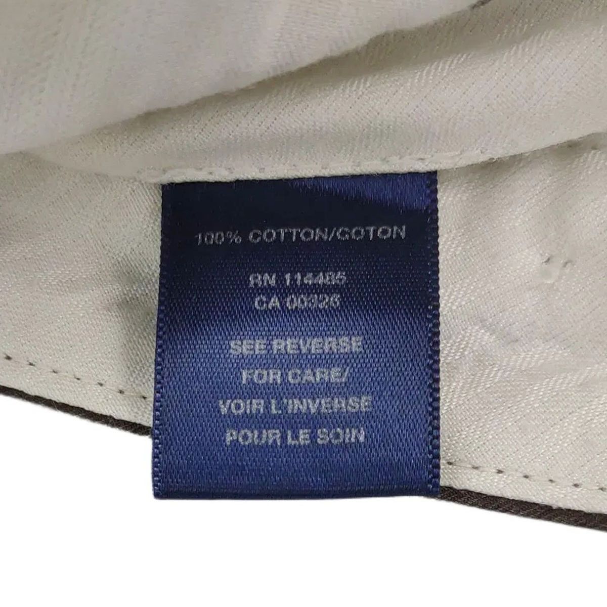 Other LINCS David Chu Men's 36x30 Brown Cotton Chino Golf Pants Size US 36 / EU 52 - 6 Thumbnail
