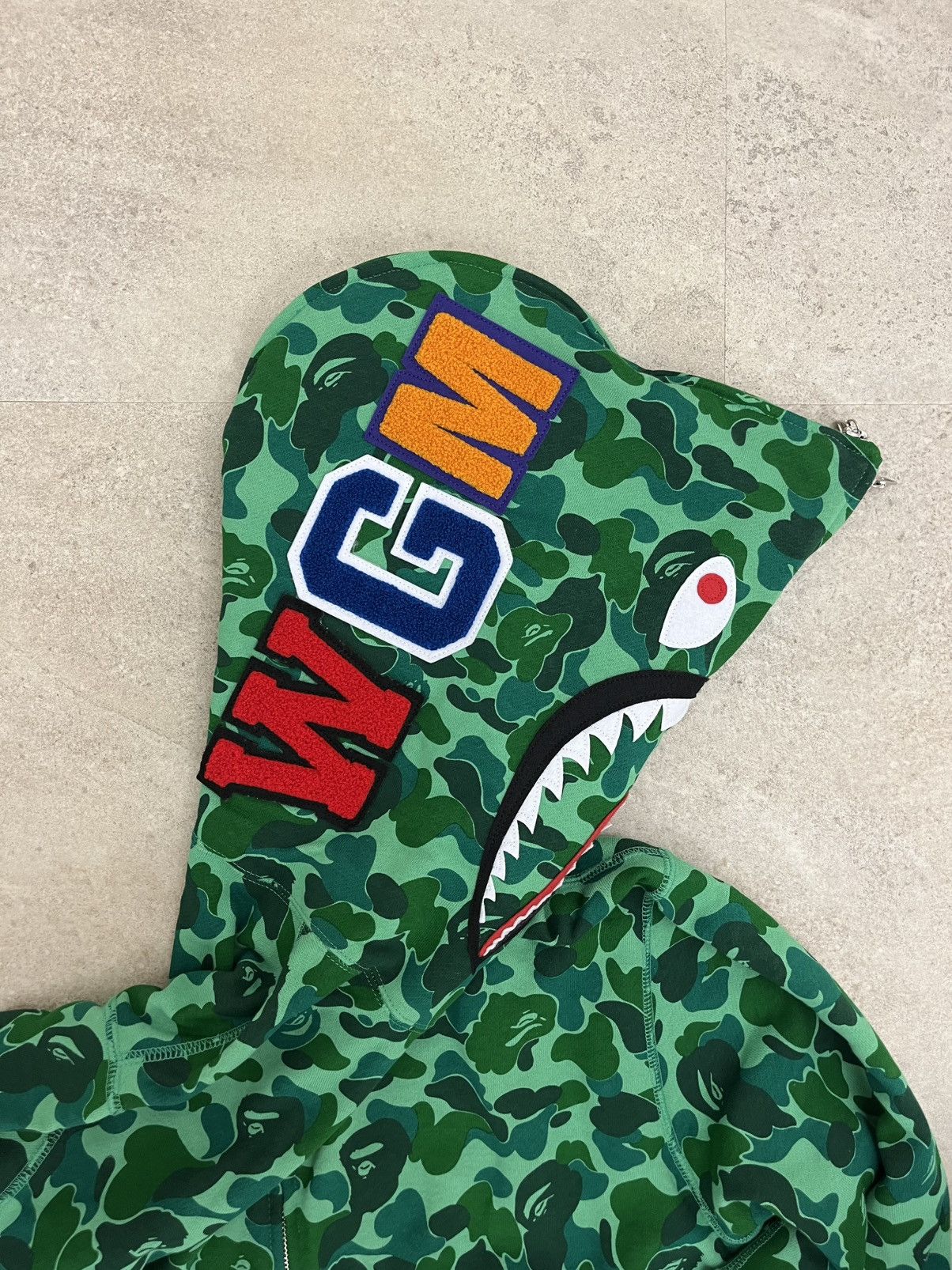 Bape Bape Shibuya only Green Camo Size US L / EU 52-54 / 3 - 3 Thumbnail