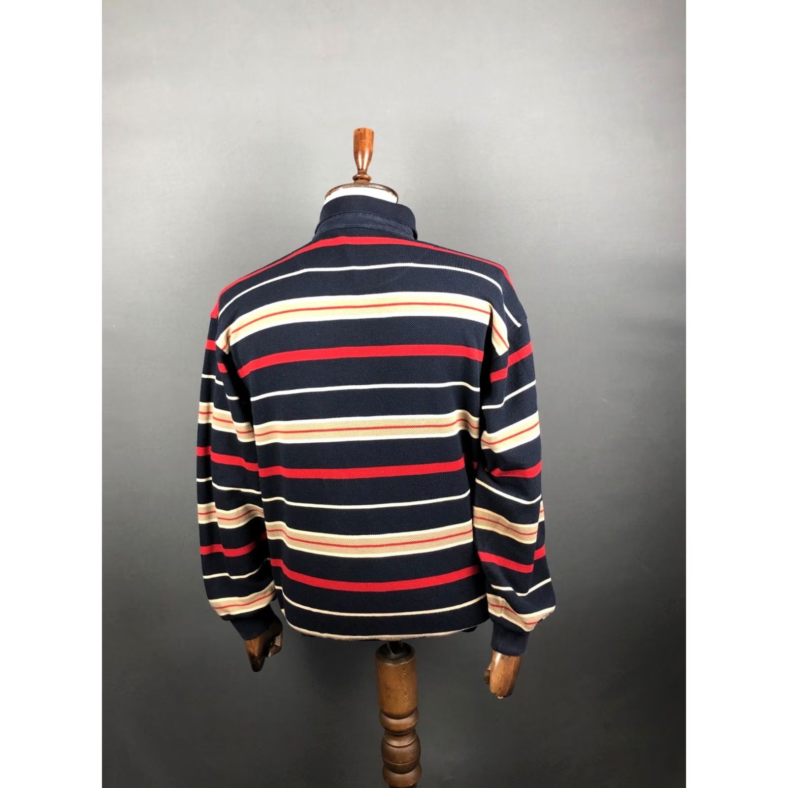 Paul & Shark Paul & Shark Polo Shirt Multicolor Striped Cotton Long Sleeve Men's L Size US L / EU 52-54 / 3 - 3 Thumbnail